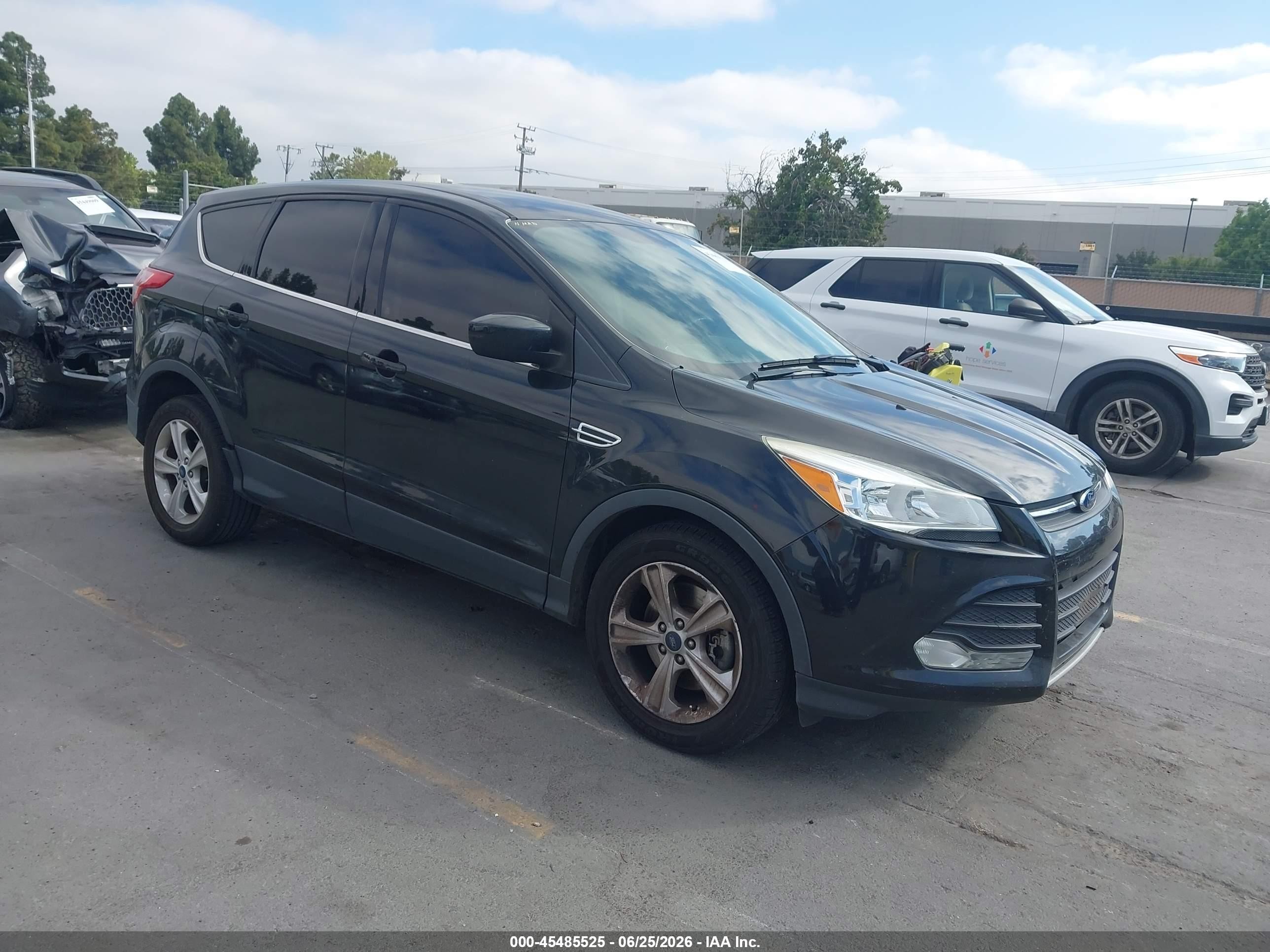 2015 Ford Escape Se Black vin: 1FMCU9G97FUA31723