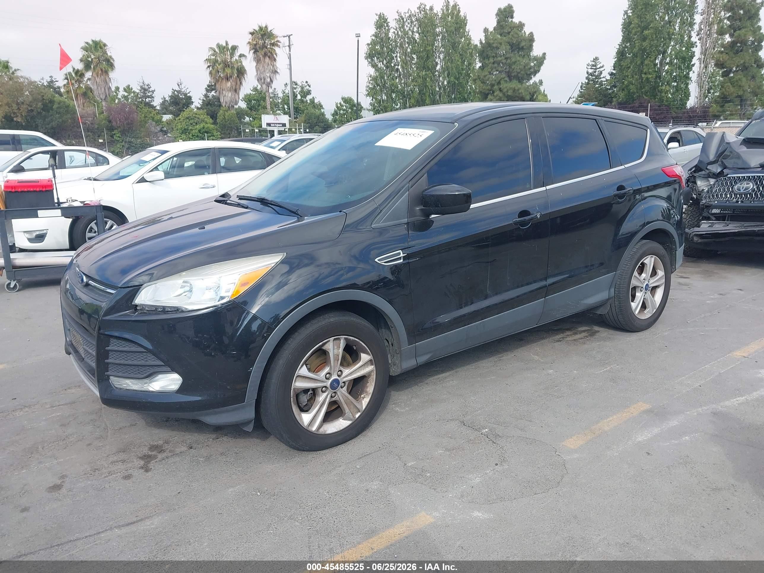 2015 Ford Escape Se Black vin: 1FMCU9G97FUA31723
