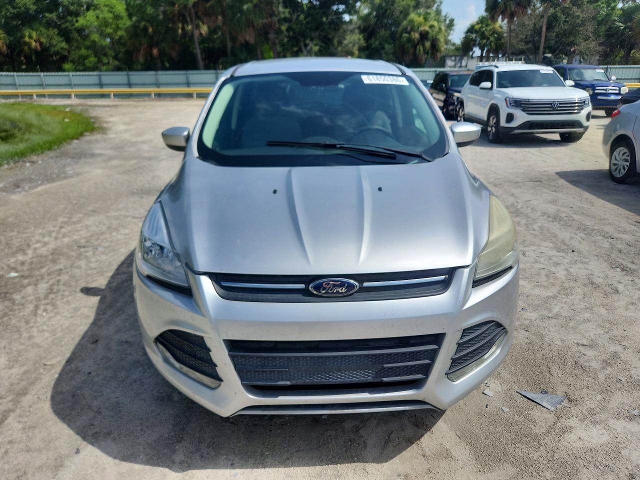 2015 Ford Escape Se Silver vin: 1FMCU9G97FUA32418