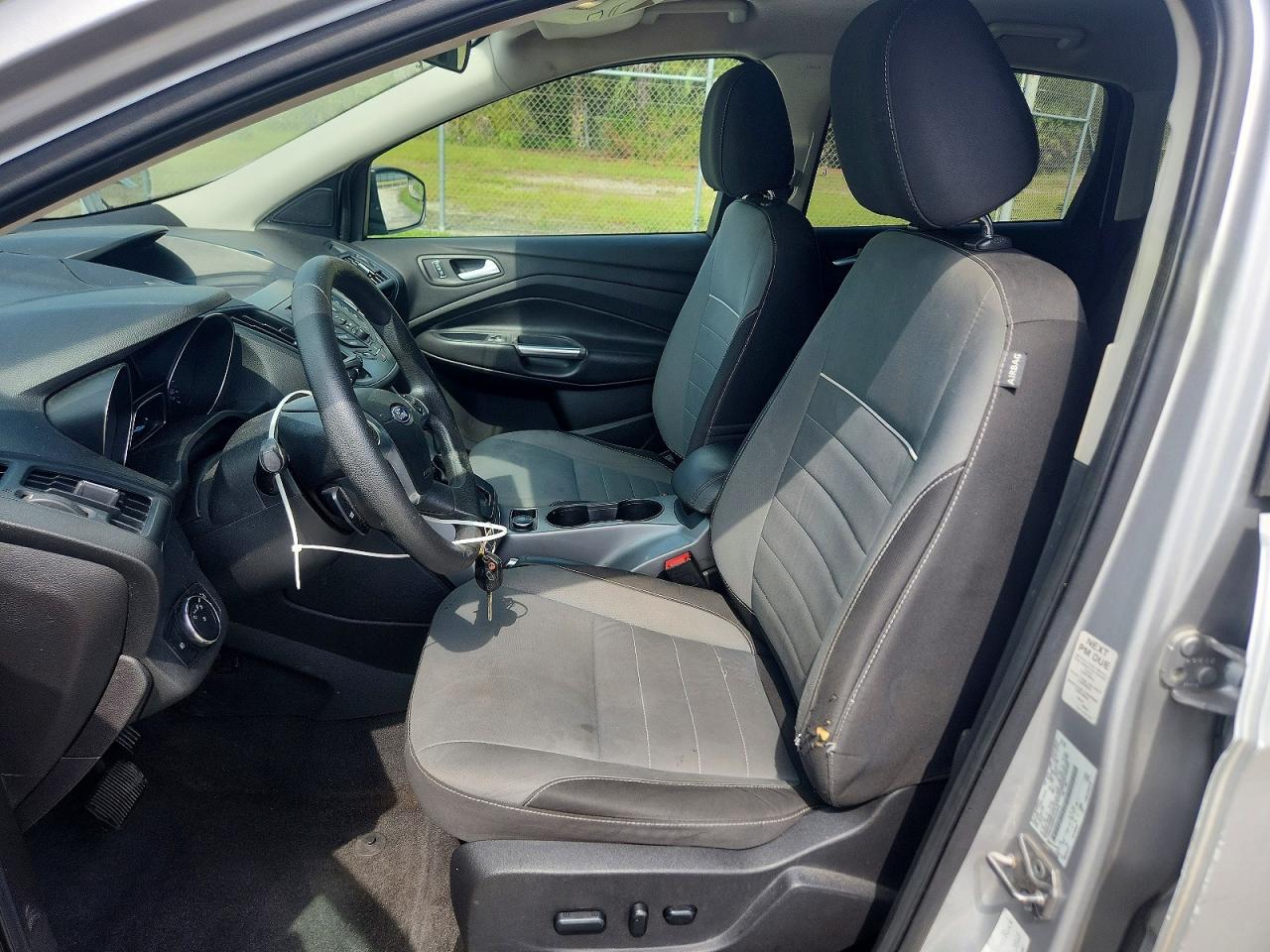 2015 Ford Escape Se Silver vin: 1FMCU9G97FUA32418