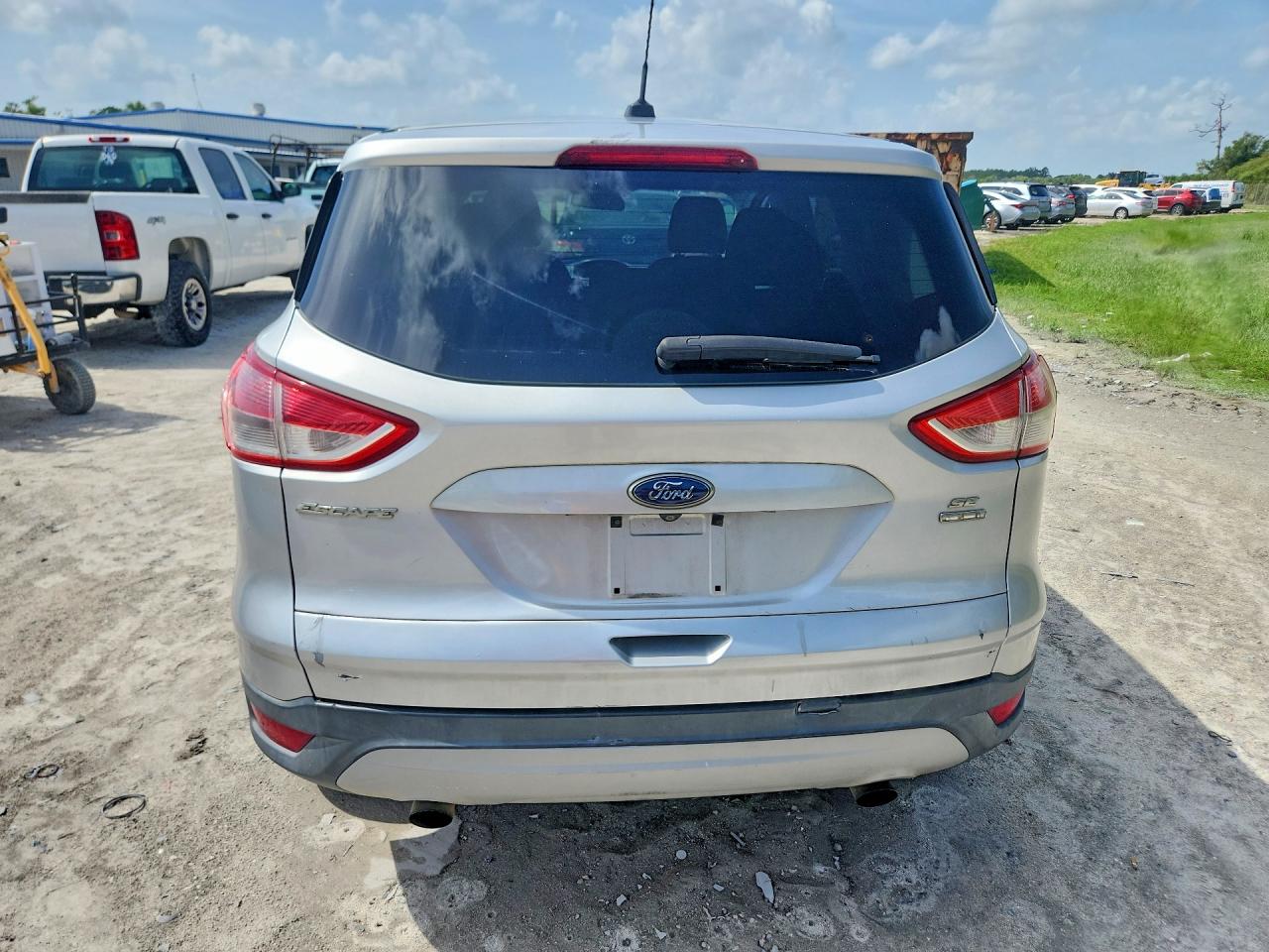 2015 Ford Escape Se Silver vin: 1FMCU9G97FUA32418