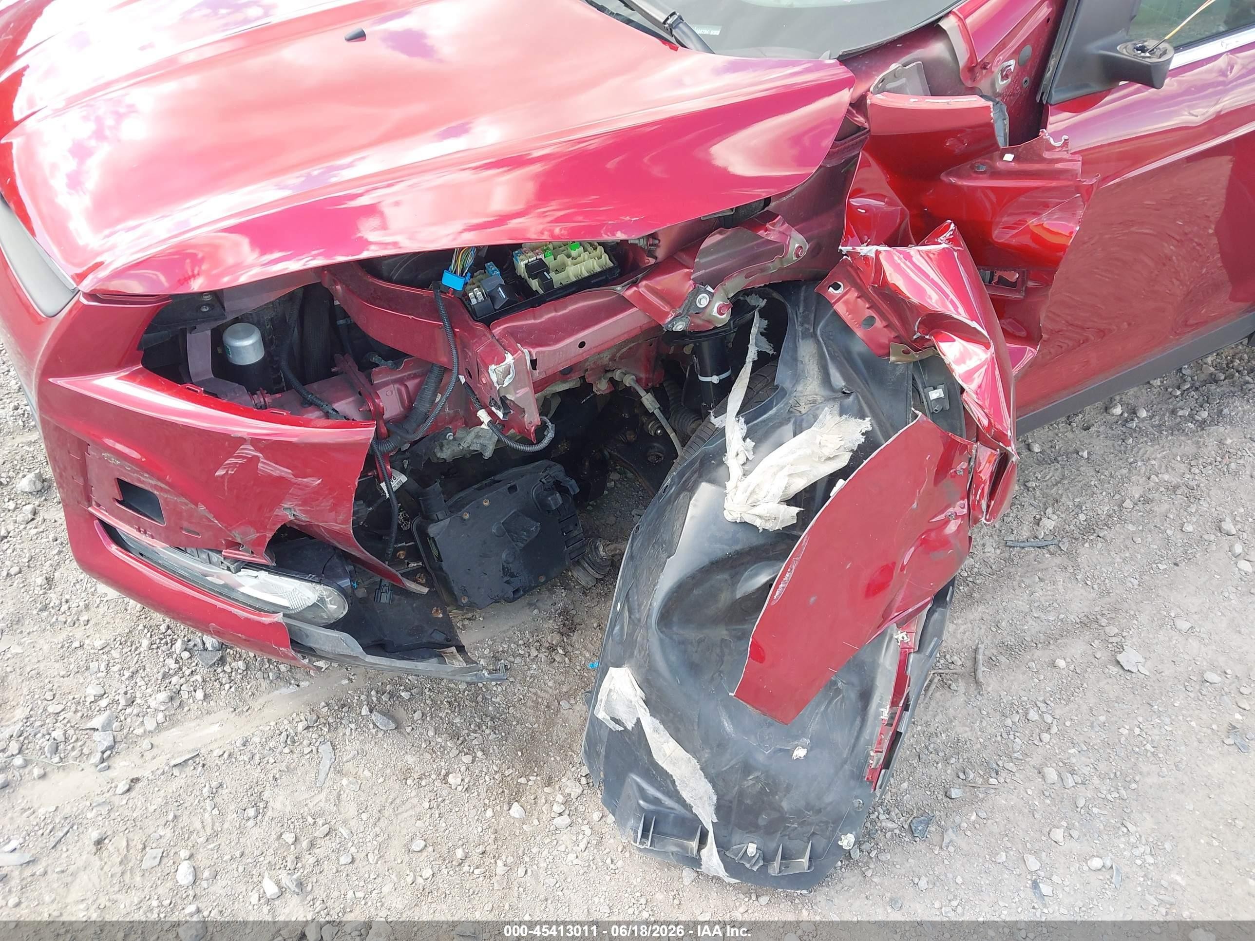 2015 Ford Escape Se Red vin: 1FMCU9G97FUA88794