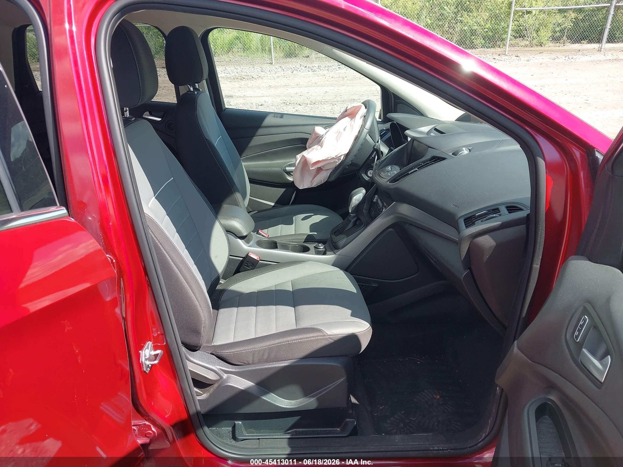 2015 Ford Escape Se Red vin: 1FMCU9G97FUA88794