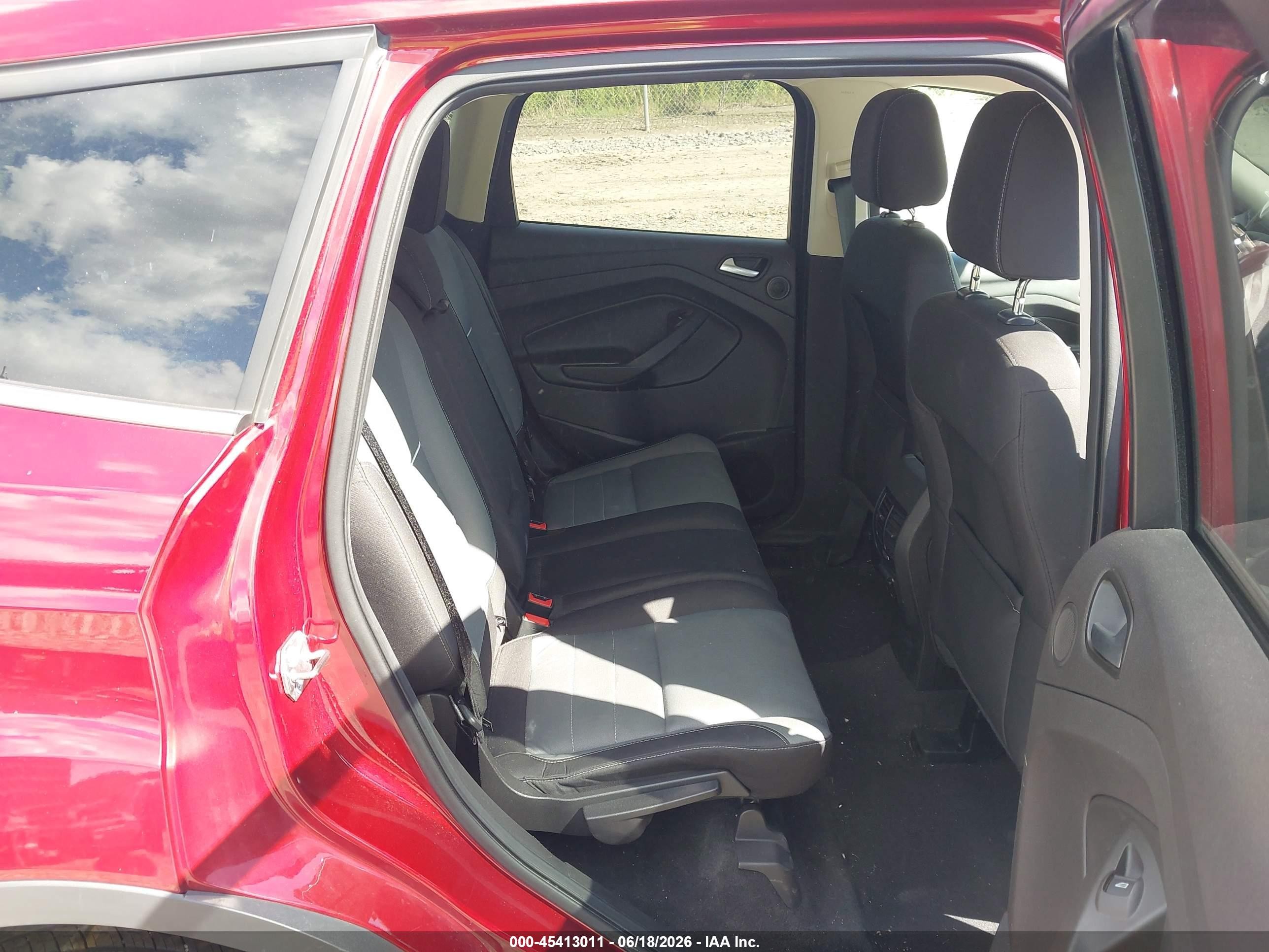 2015 Ford Escape Se Red vin: 1FMCU9G97FUA88794