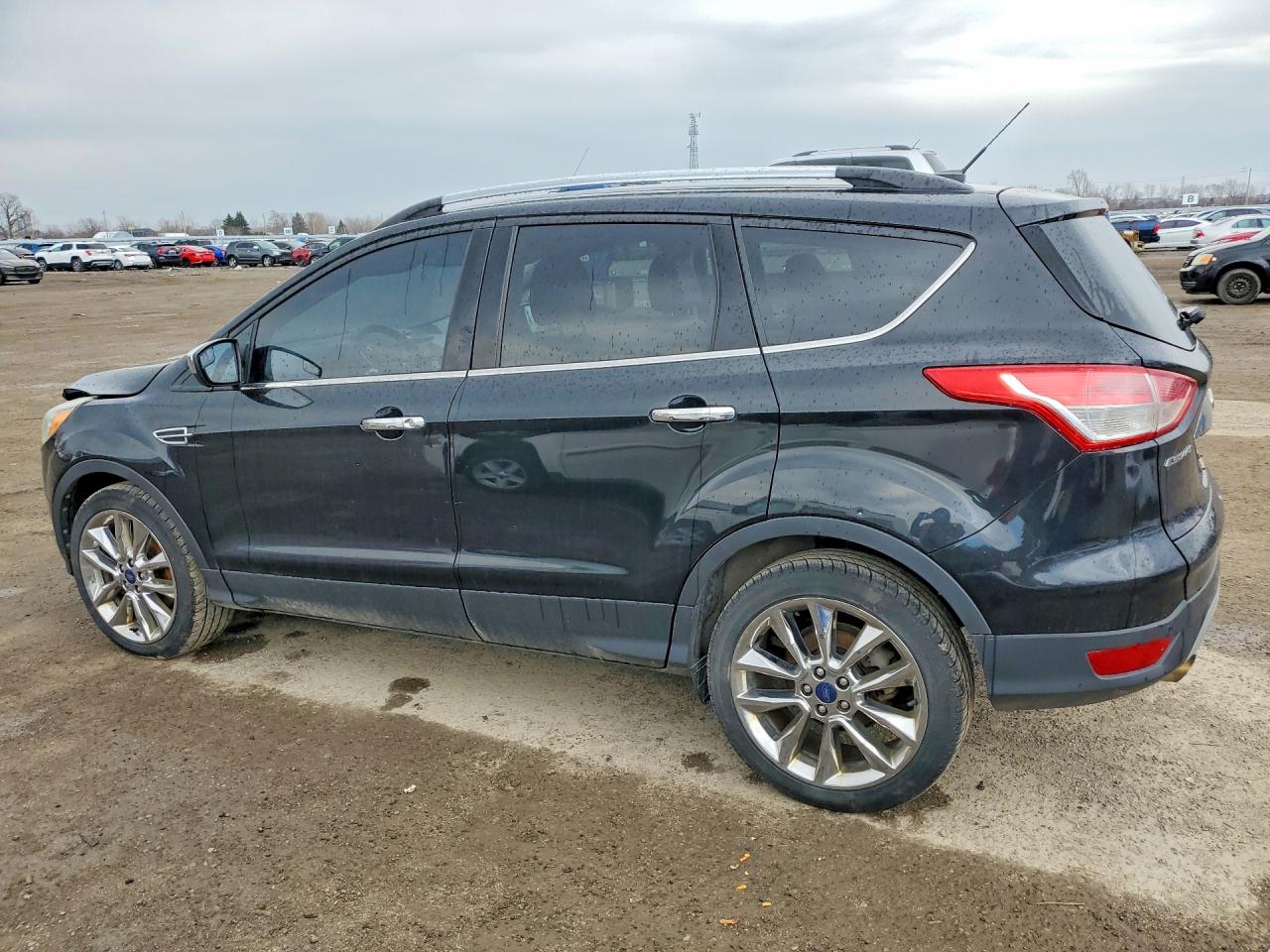 2015 Ford Escape Se Black vin: 1FMCU9G97FUB98714