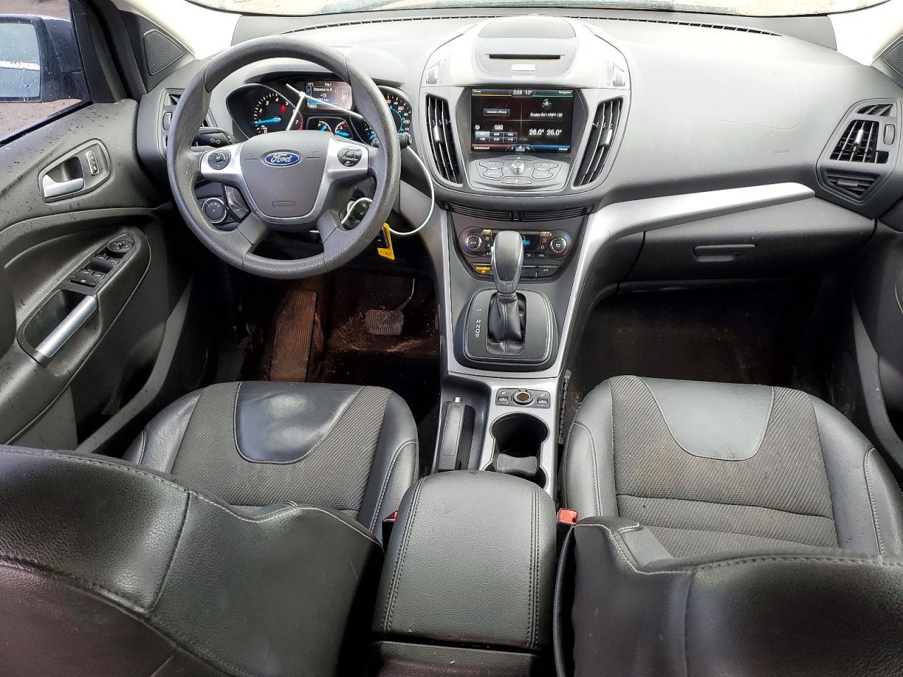 2015 Ford Escape Se Black vin: 1FMCU9G97FUB98714