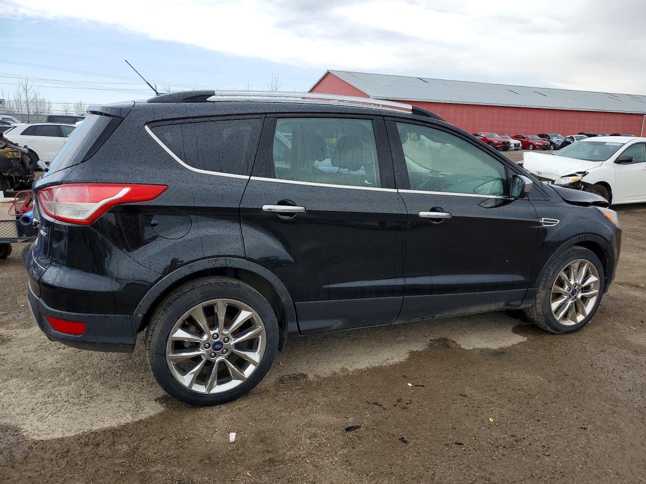 2015 Ford Escape Se Black vin: 1FMCU9G97FUB98714