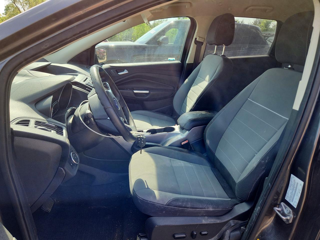 2015 Ford Escape Se Gray vin: 1FMCU9G97FUC33977