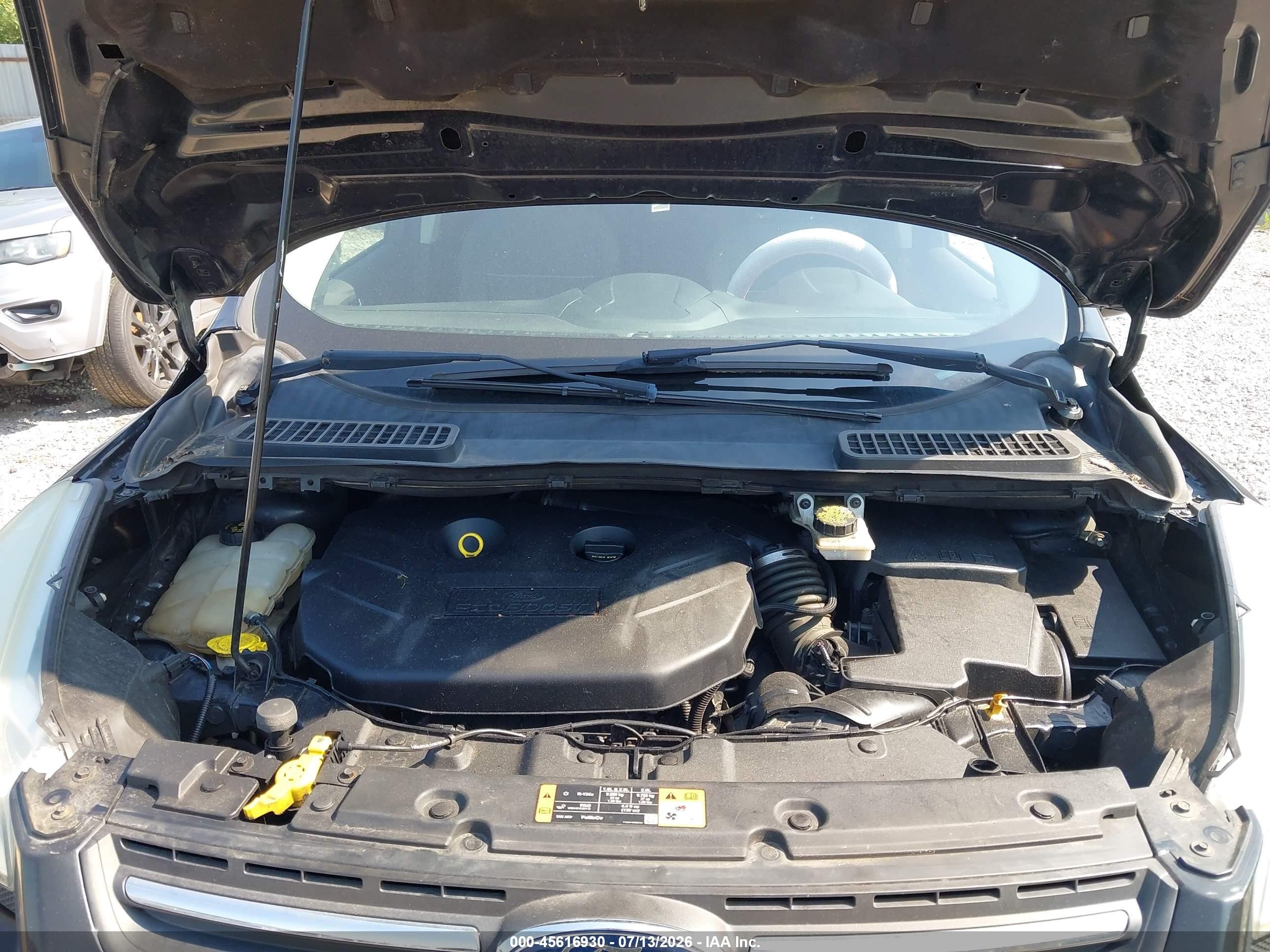 2015 Ford Escape Se Black vin: 1FMCU9G97FUC64873