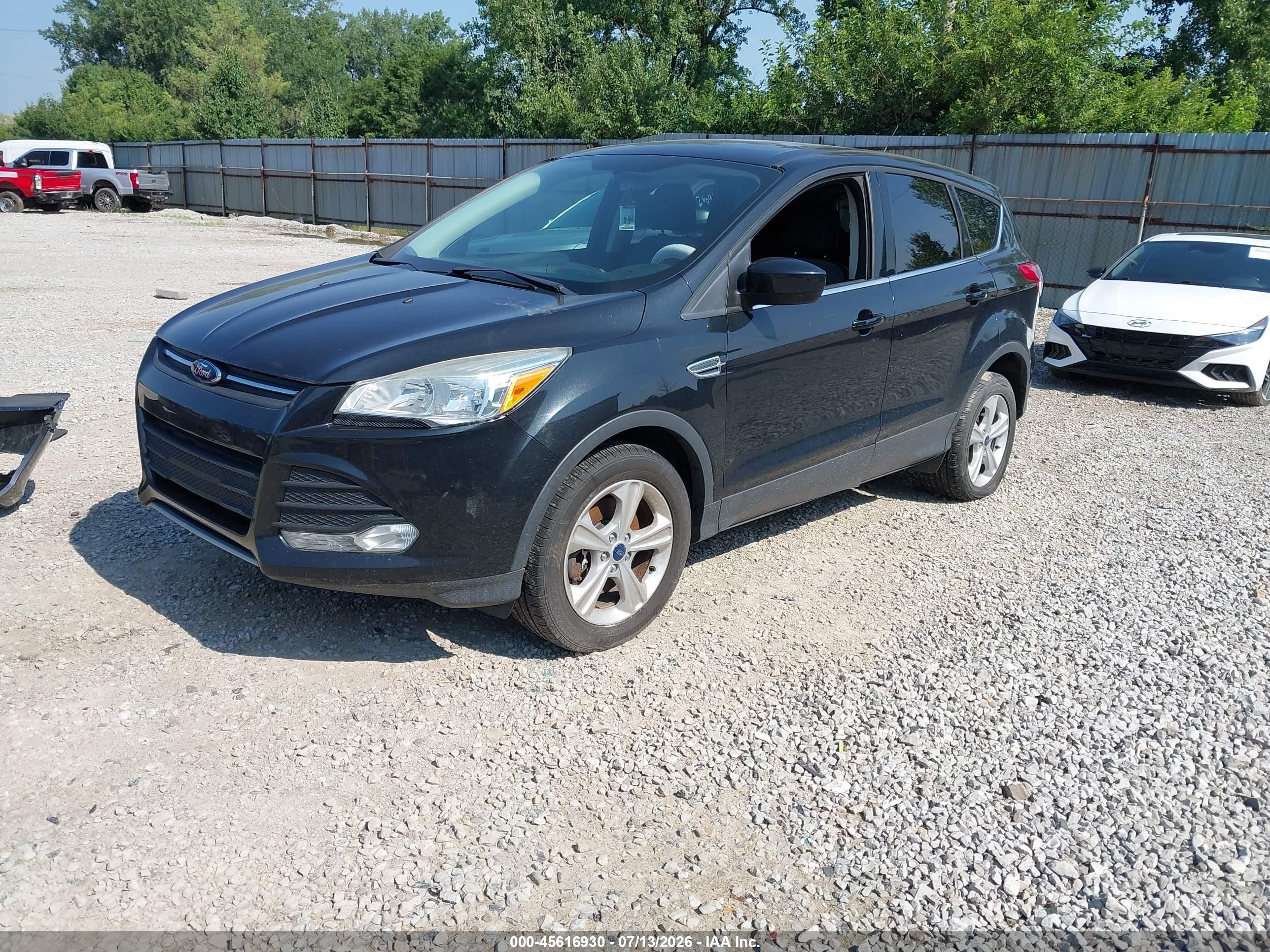 2015 Ford Escape Se Black vin: 1FMCU9G97FUC64873