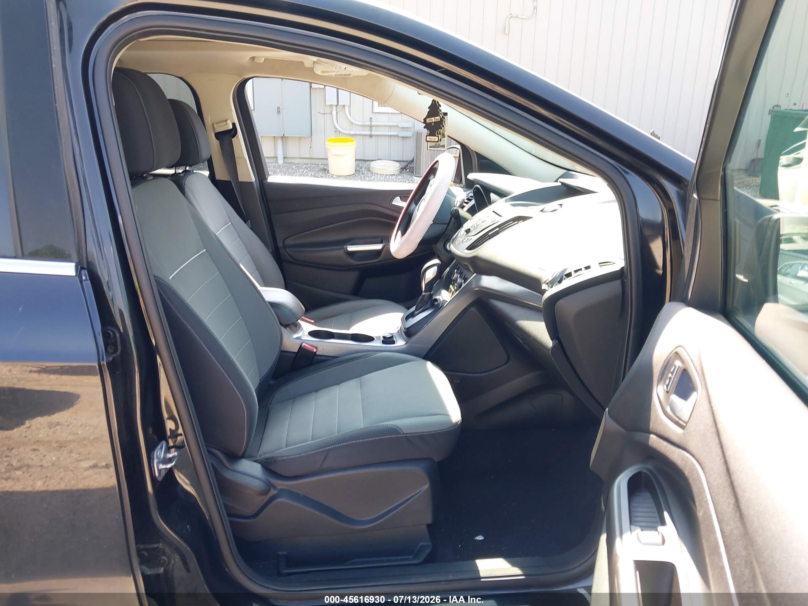 2015 Ford Escape Se Black vin: 1FMCU9G97FUC64873