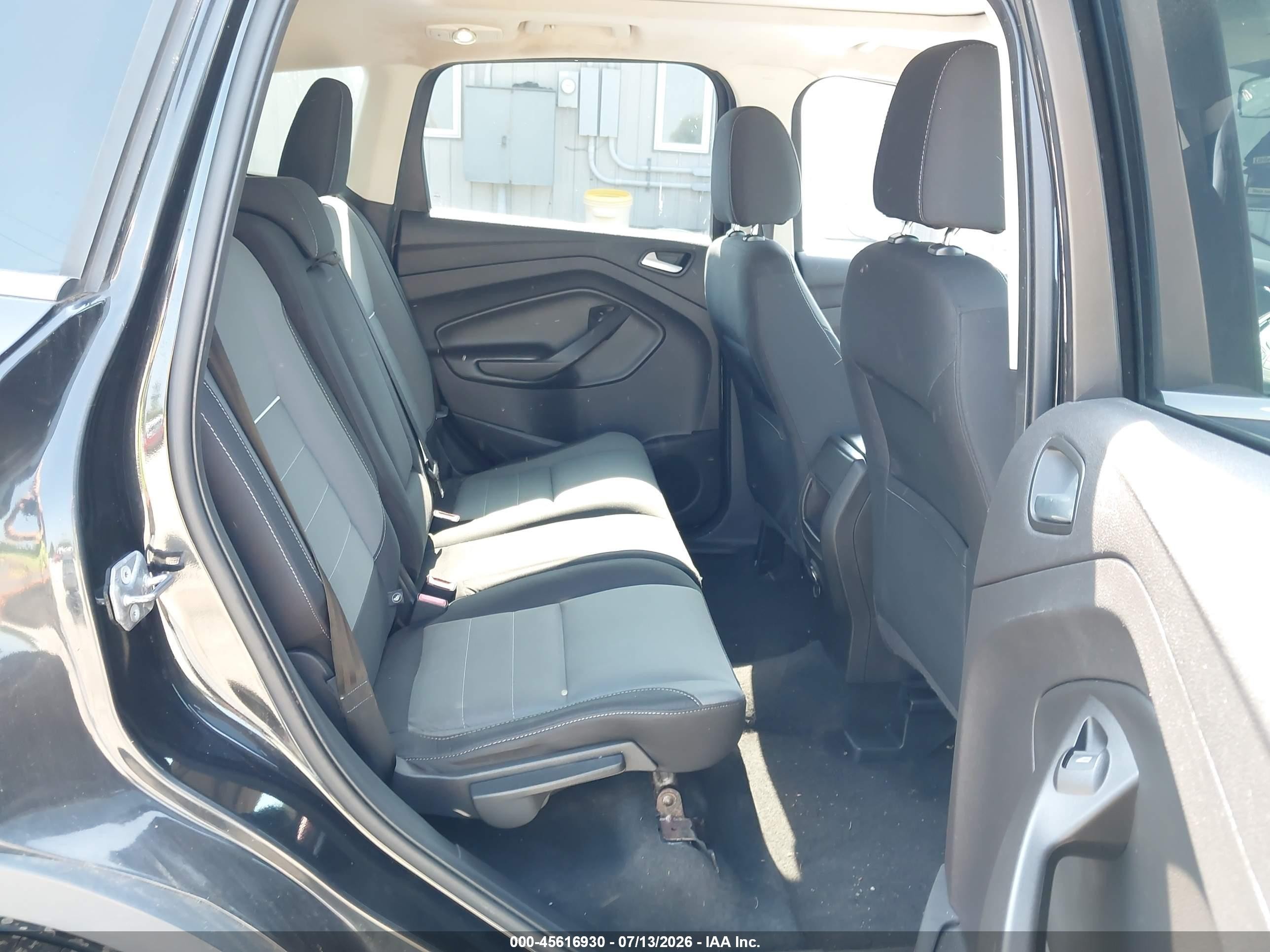 2015 Ford Escape Se Black vin: 1FMCU9G97FUC64873