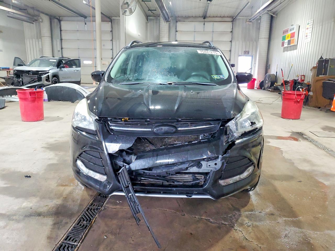 2015 Ford Escape Se Black vin: 1FMCU9G97FUC82788