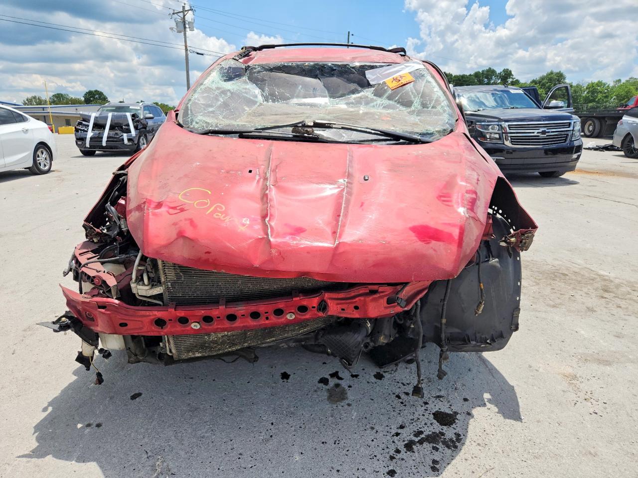2013 Ford Escape Se Red vin: 1FMCU9G98DUA68860