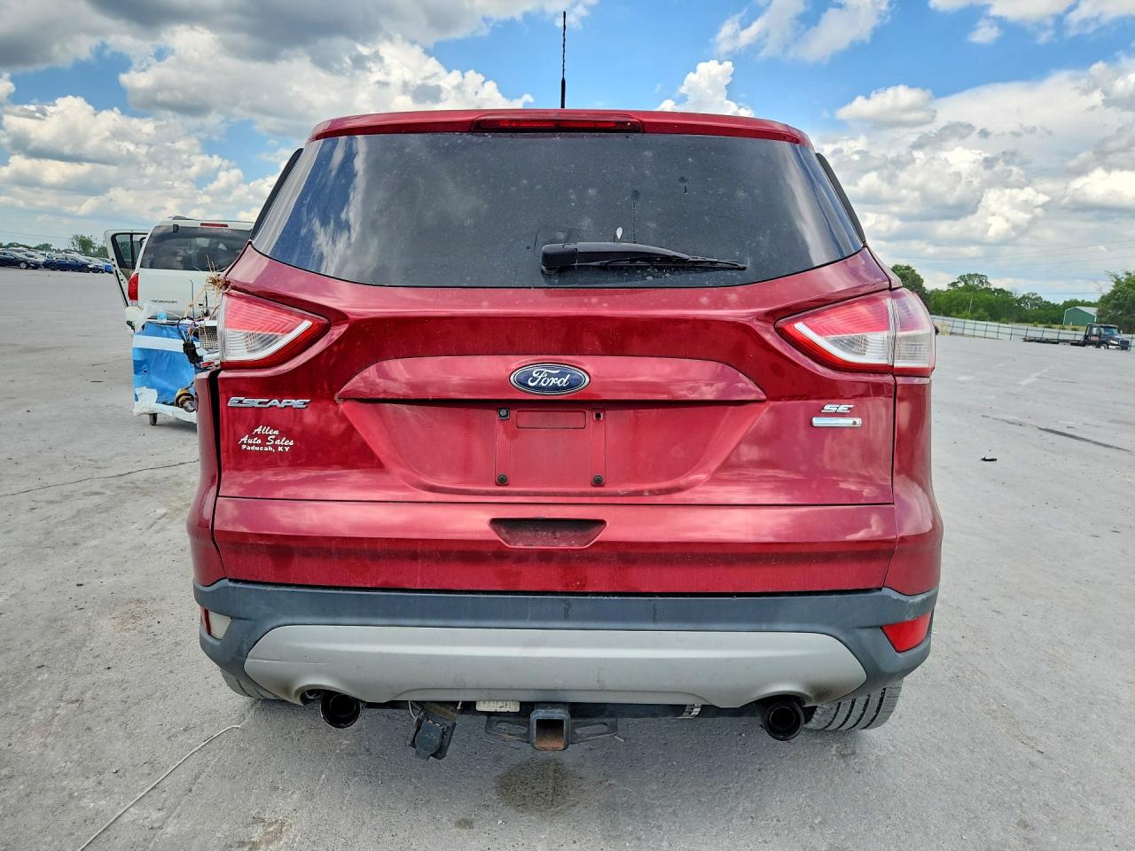 2013 Ford Escape Se Red vin: 1FMCU9G98DUA68860
