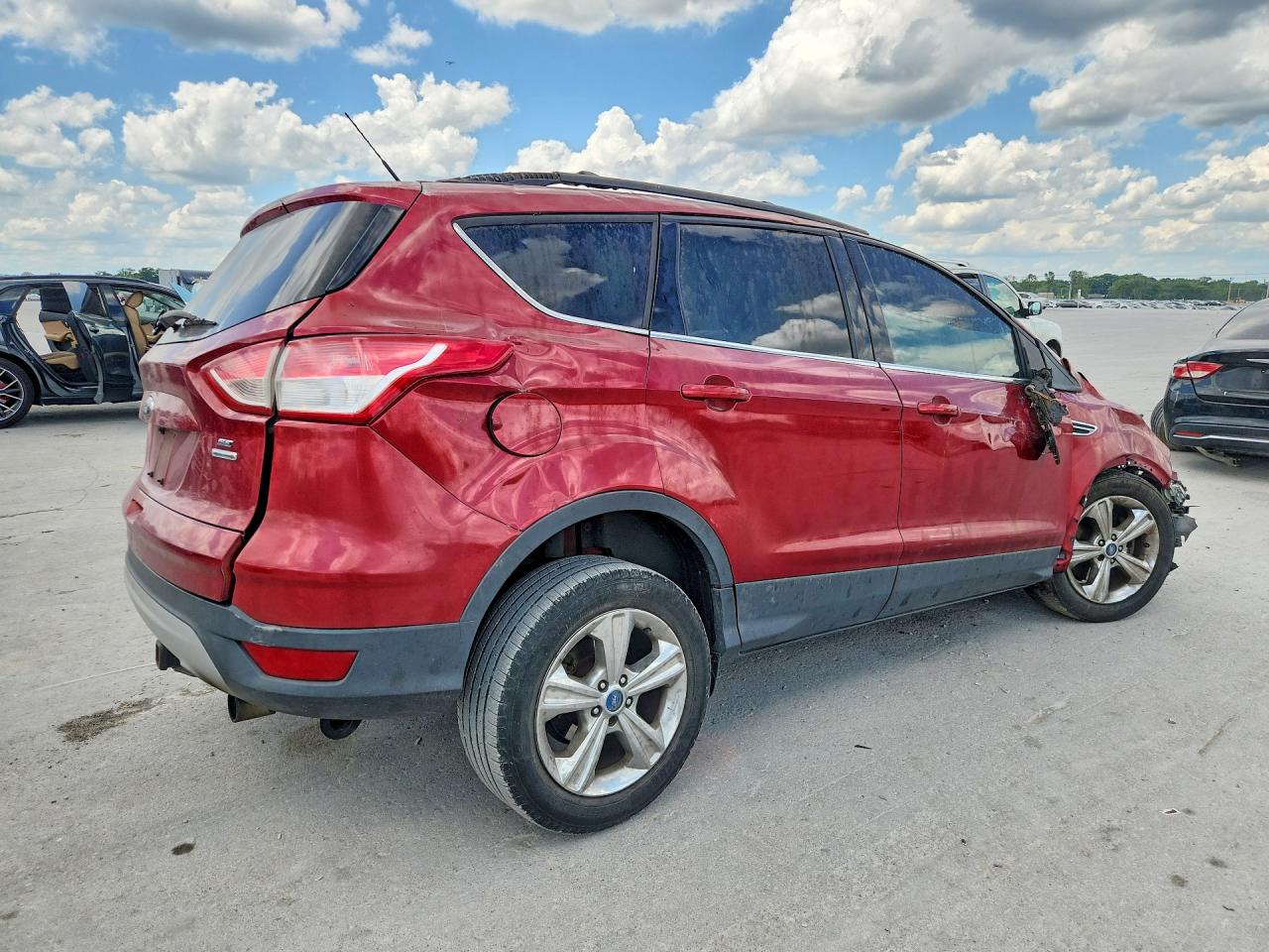 2013 Ford Escape Se Red vin: 1FMCU9G98DUA68860