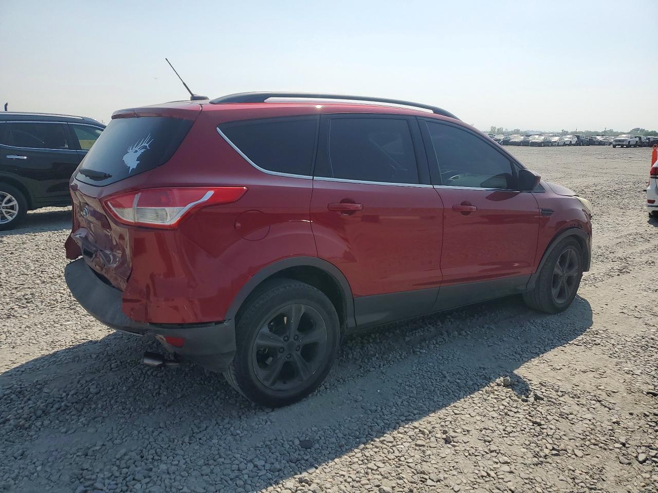 2014 Ford Escape Se Red vin: 1FMCU9G98EUA93257