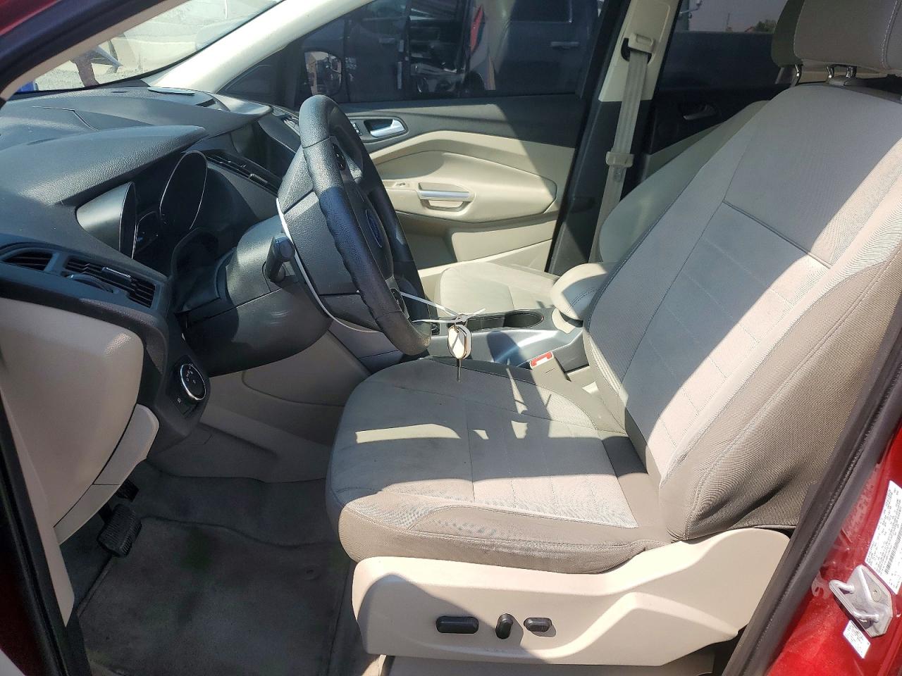 2014 Ford Escape Se Red vin: 1FMCU9G98EUA93257