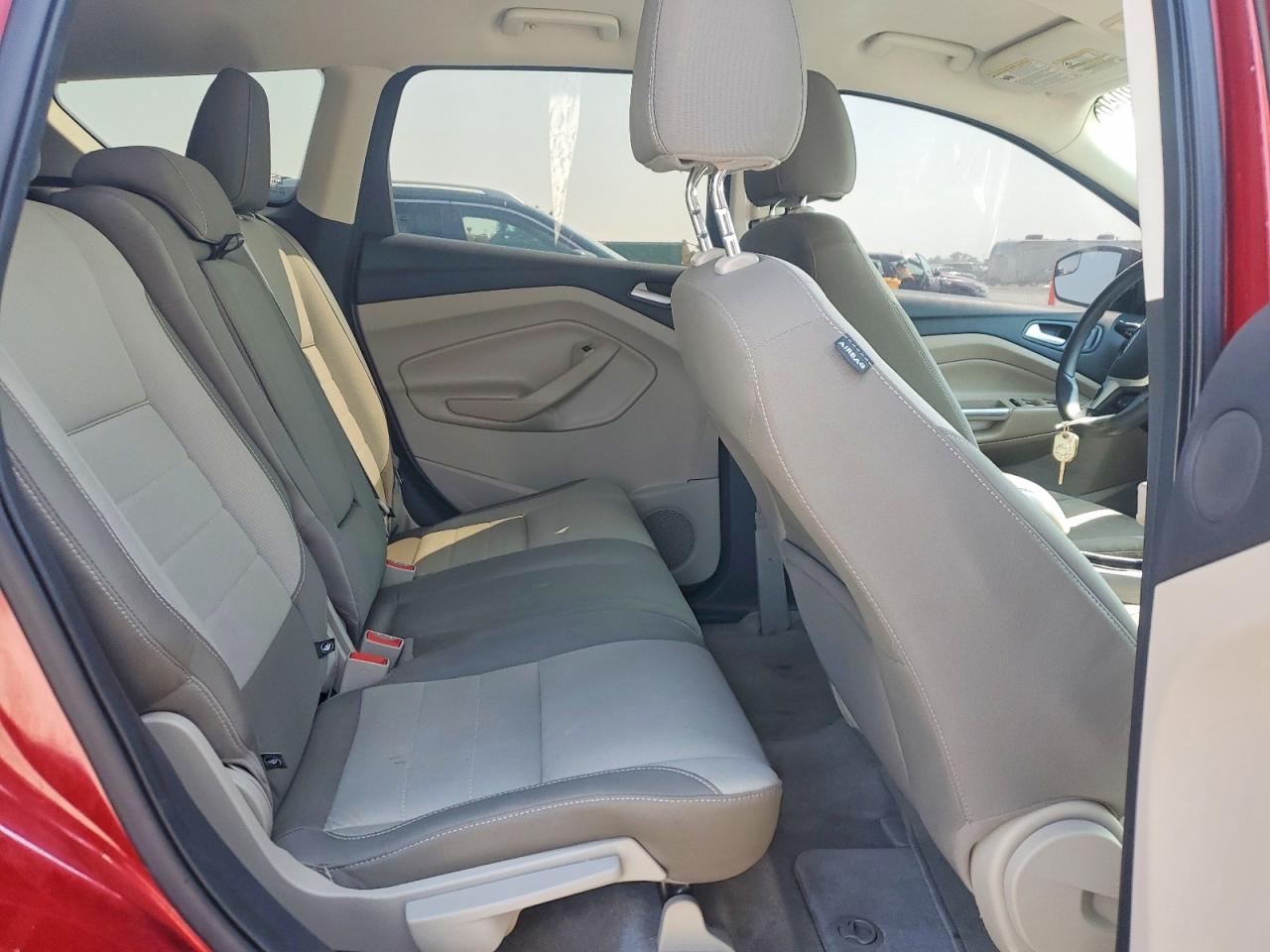 2014 Ford Escape Se Red vin: 1FMCU9G98EUA93257