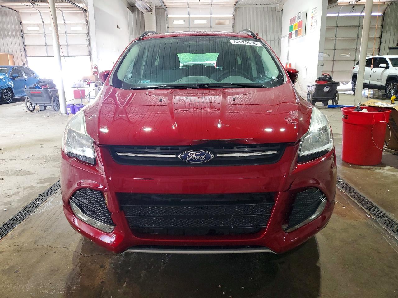 2014 Ford Escape Se Burgundy vin: 1FMCU9G98EUB26192