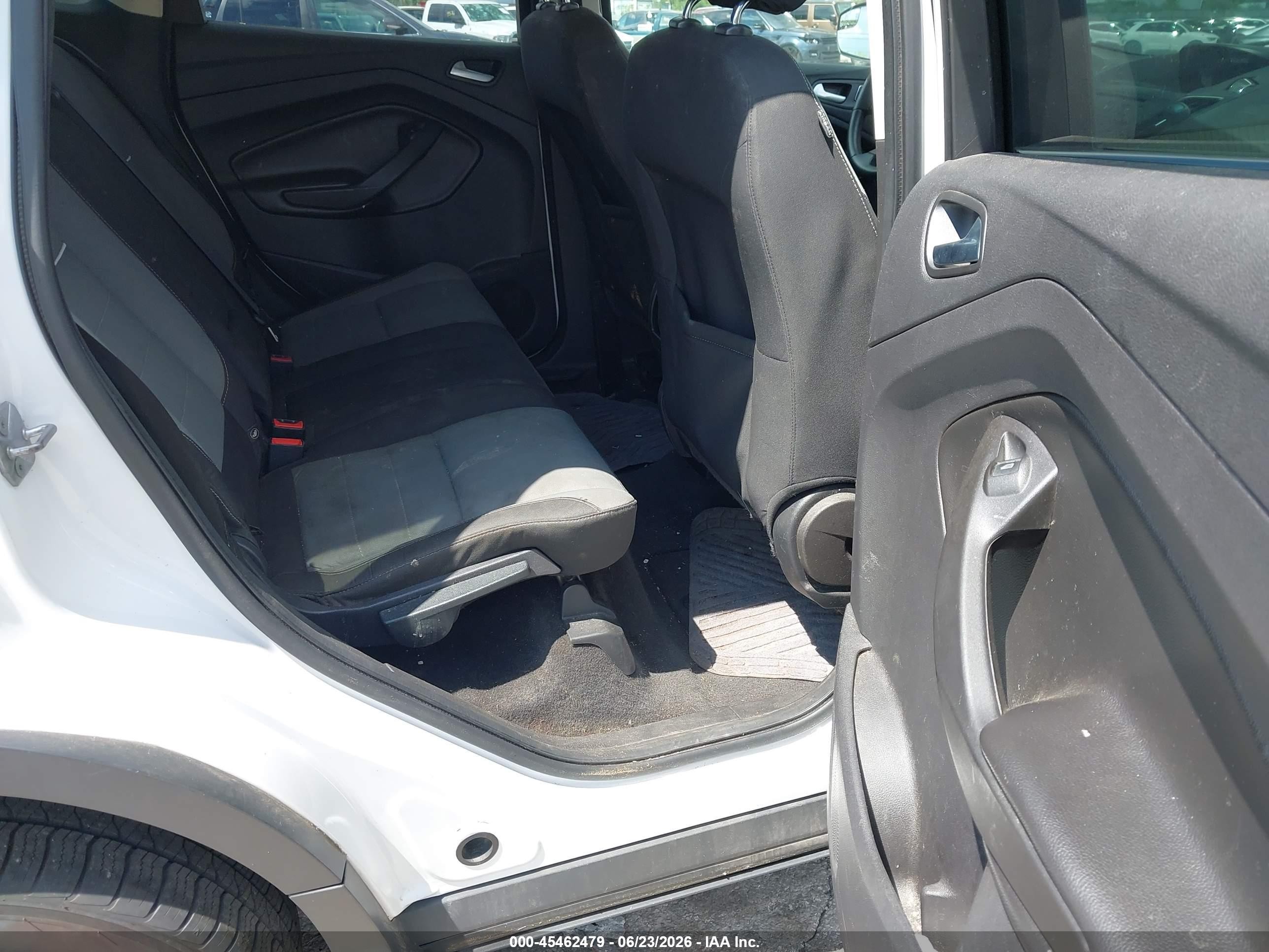 2014 Ford Escape Se White vin: 1FMCU9G98EUC05796