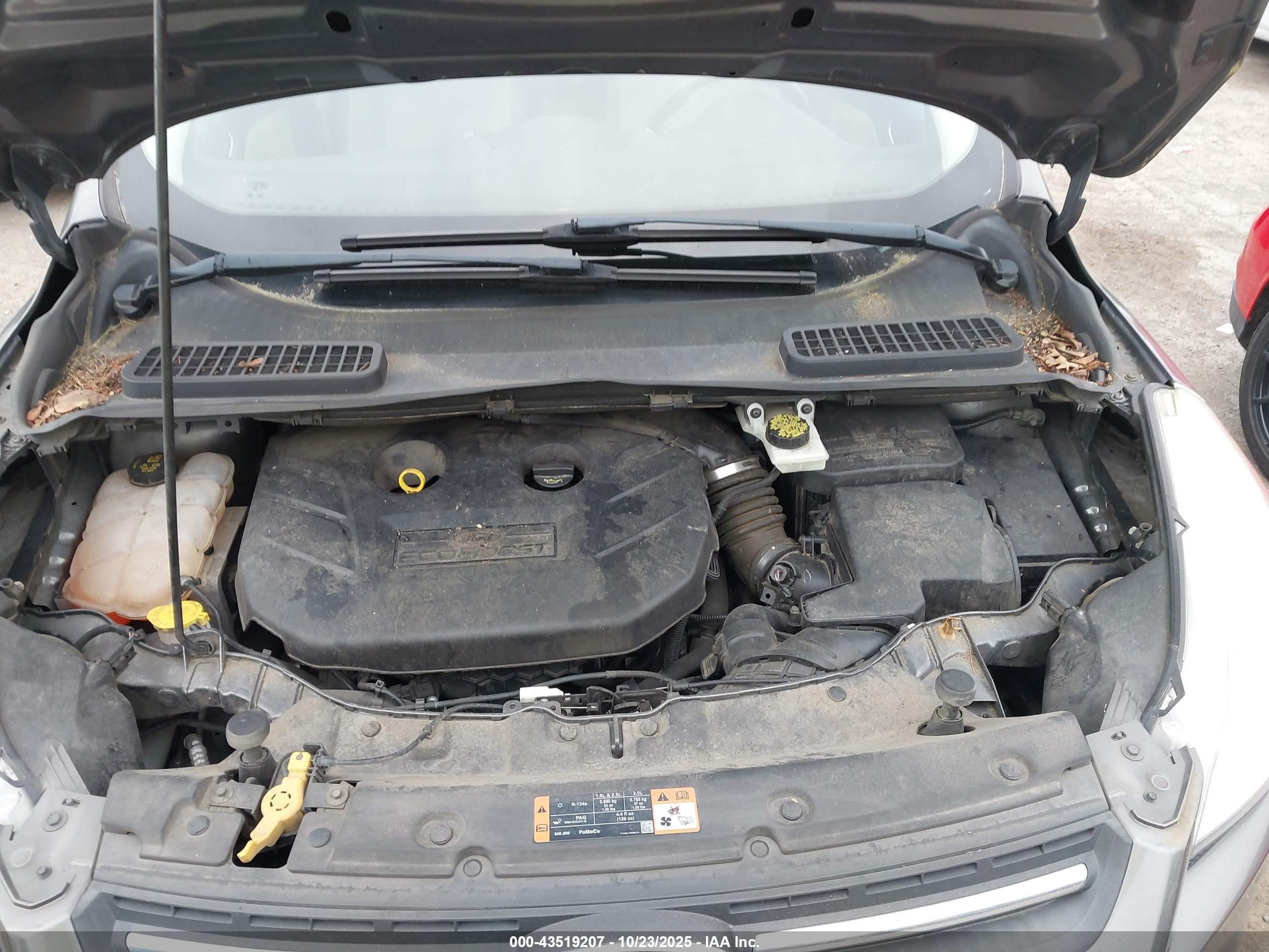 2014 Ford Escape Se Gray vin: 1FMCU9G98EUC38071