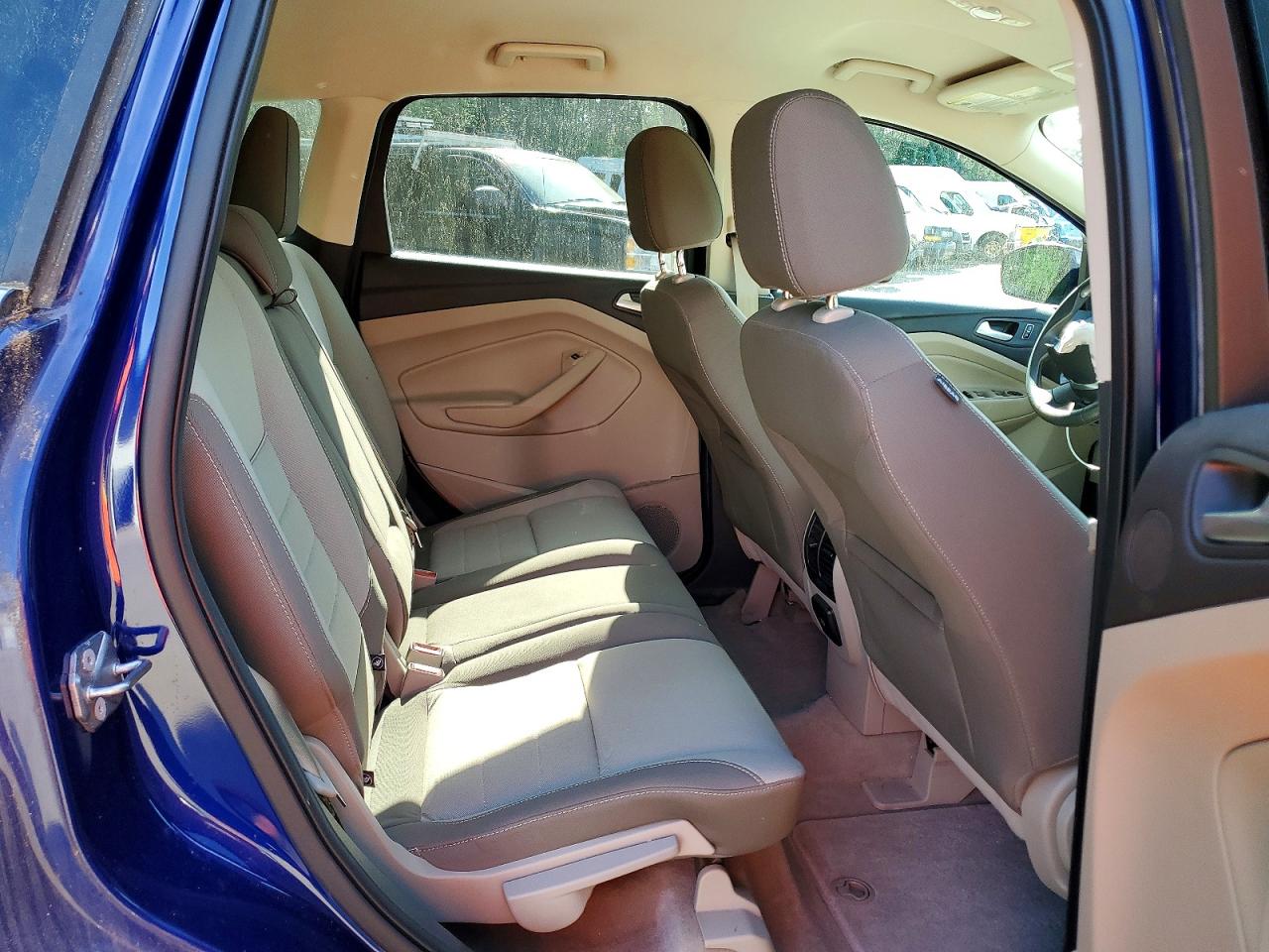 2014 Ford Escape Se Blue vin: 1FMCU9G98EUC40757