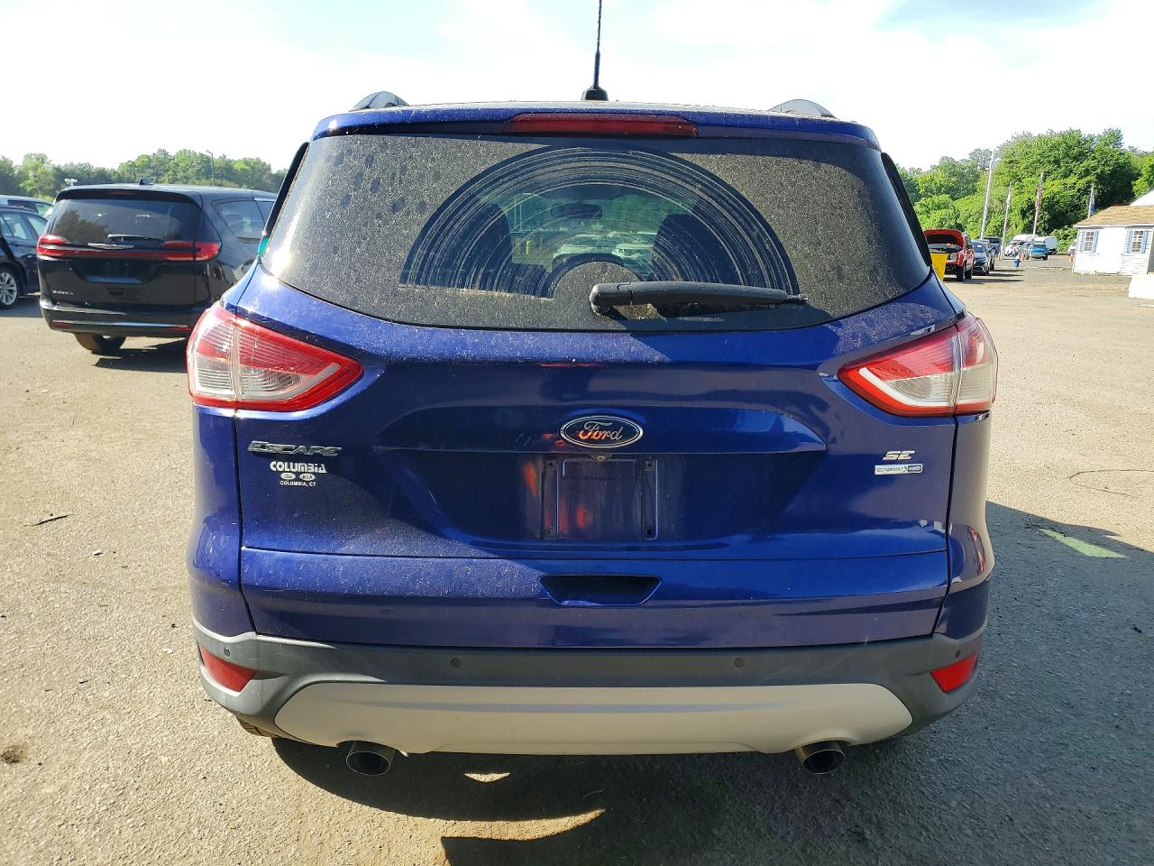 2014 Ford Escape Se Blue vin: 1FMCU9G98EUC40757