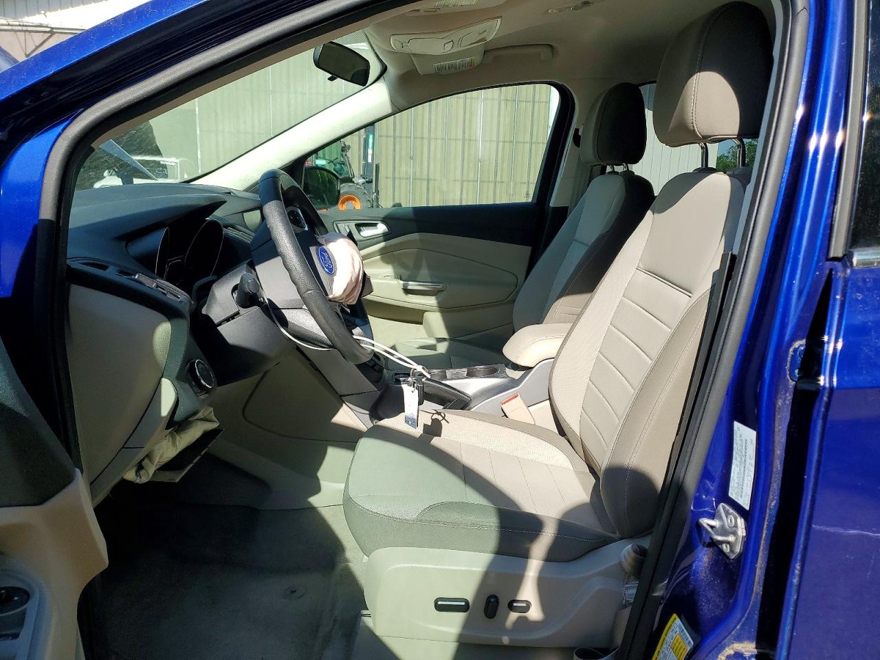 2014 Ford Escape Se Blue vin: 1FMCU9G98EUC40757