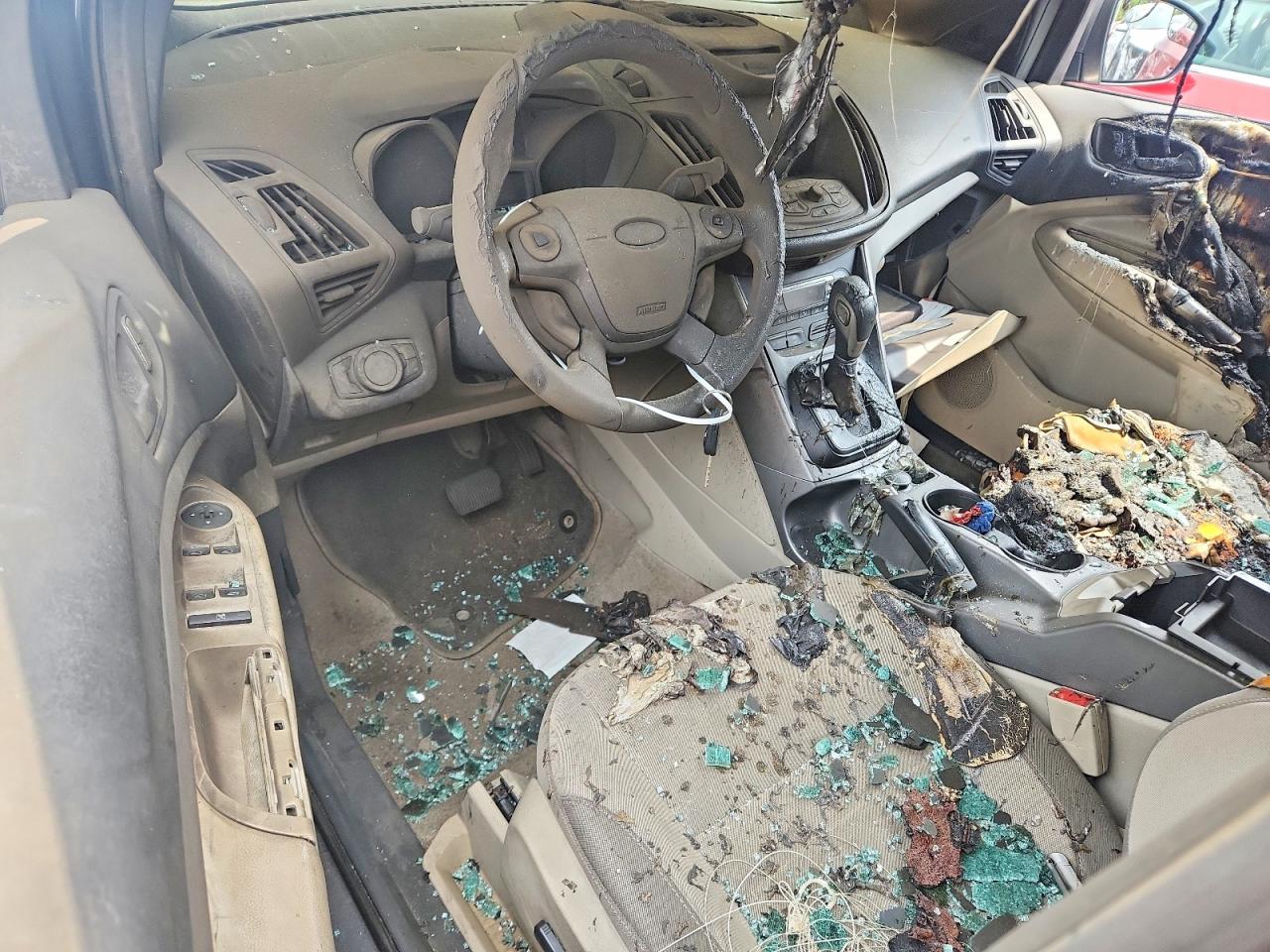 2014 Ford Escape Se Серый vin: 1FMCU9G98EUC46834