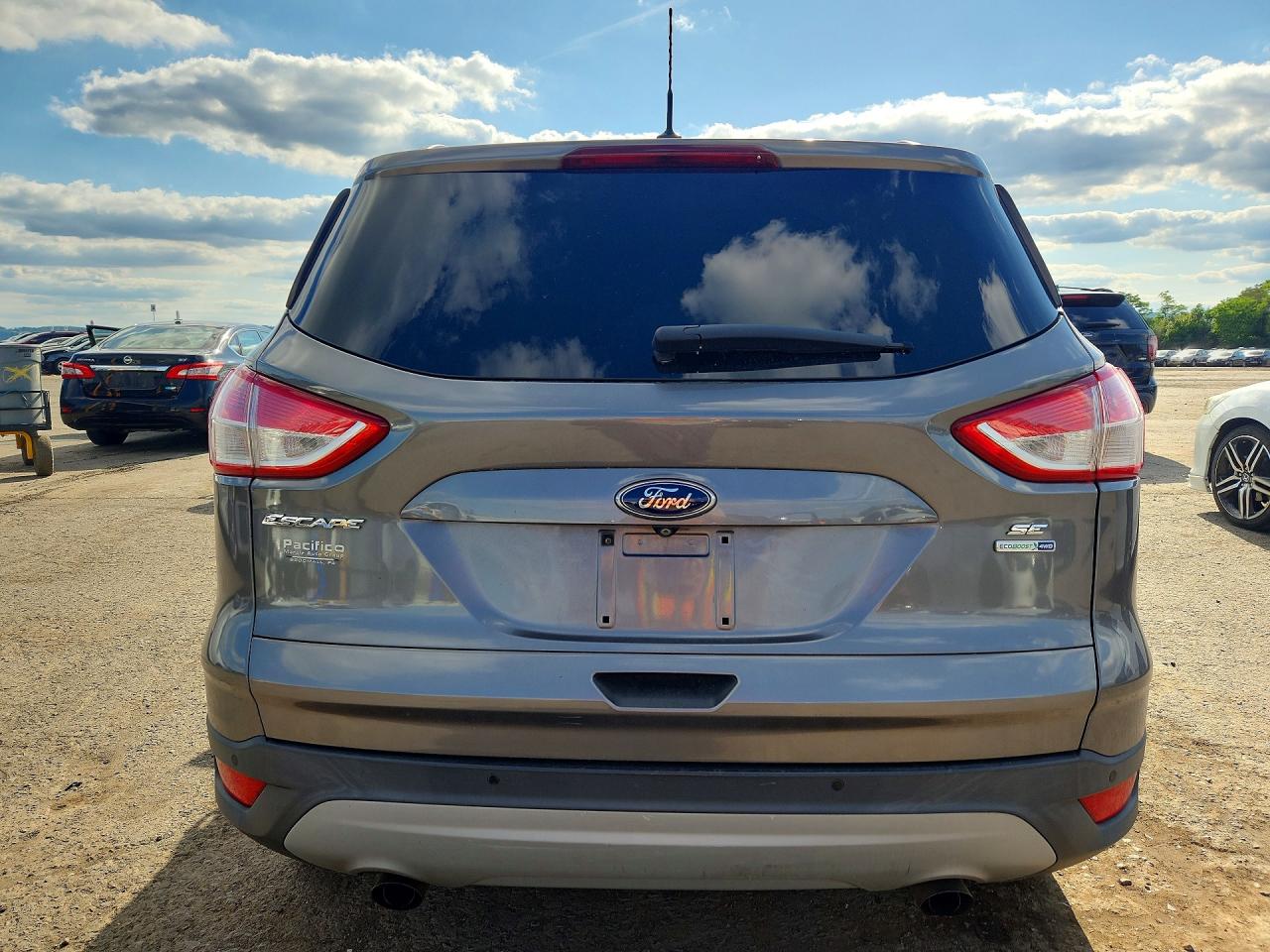 2014 Ford Escape Se Серый vin: 1FMCU9G98EUC46834