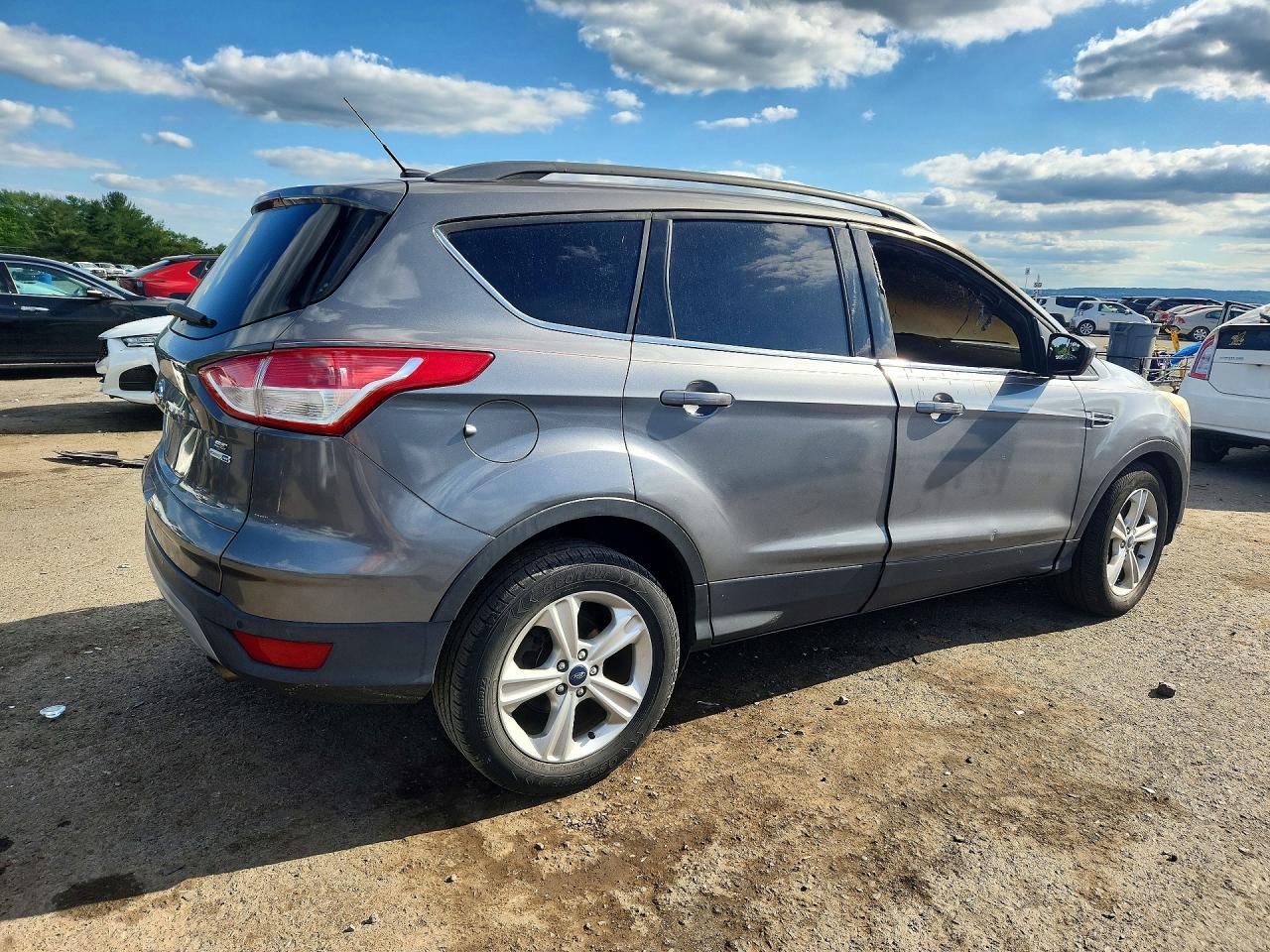 2014 Ford Escape Se Серый vin: 1FMCU9G98EUC46834