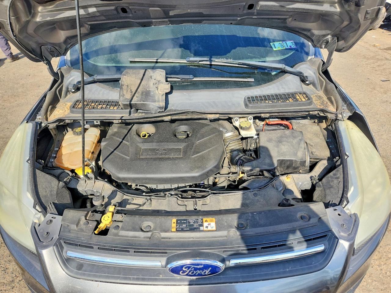 2014 Ford Escape Se Серый vin: 1FMCU9G98EUC46834