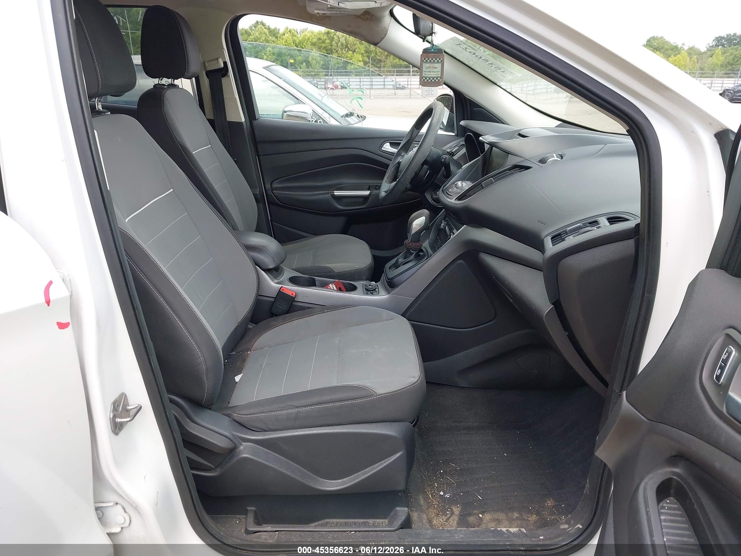 2014 Ford Escape Se White vin: 1FMCU9G98EUC77971