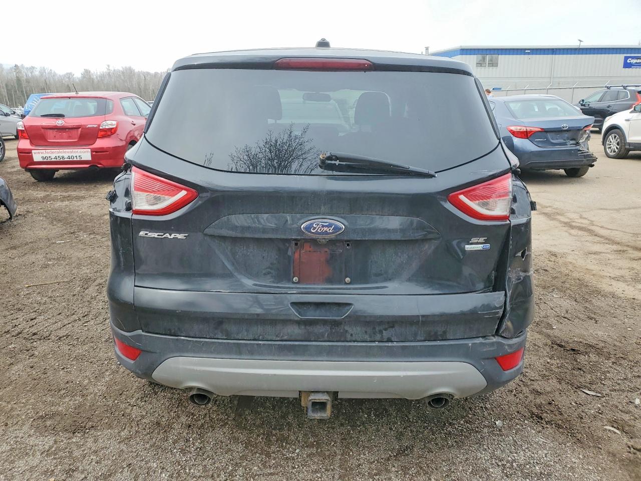 2014 Ford Escape Se Black vin: 1FMCU9G98EUD47386