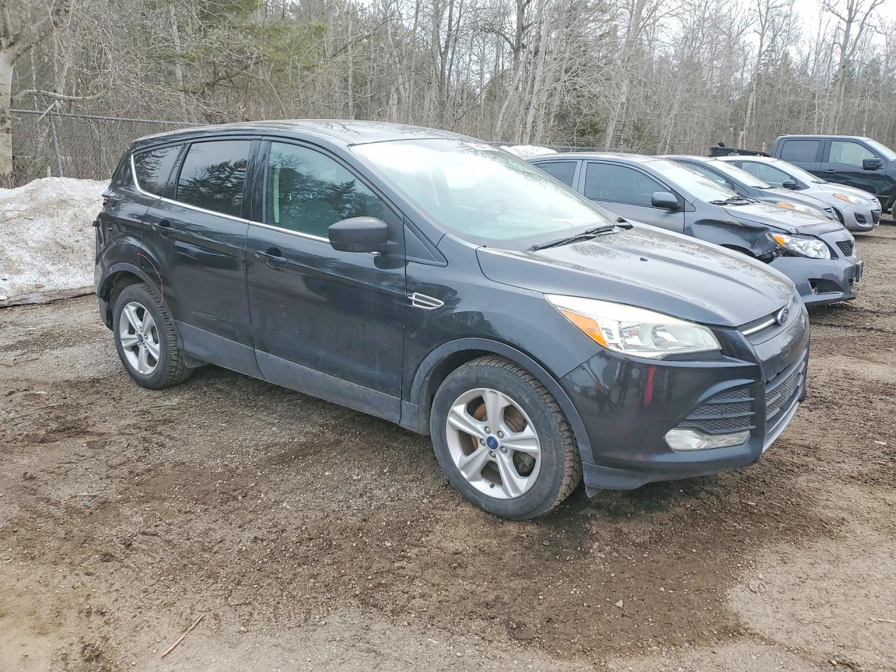 2014 Ford Escape Se Black vin: 1FMCU9G98EUD47386