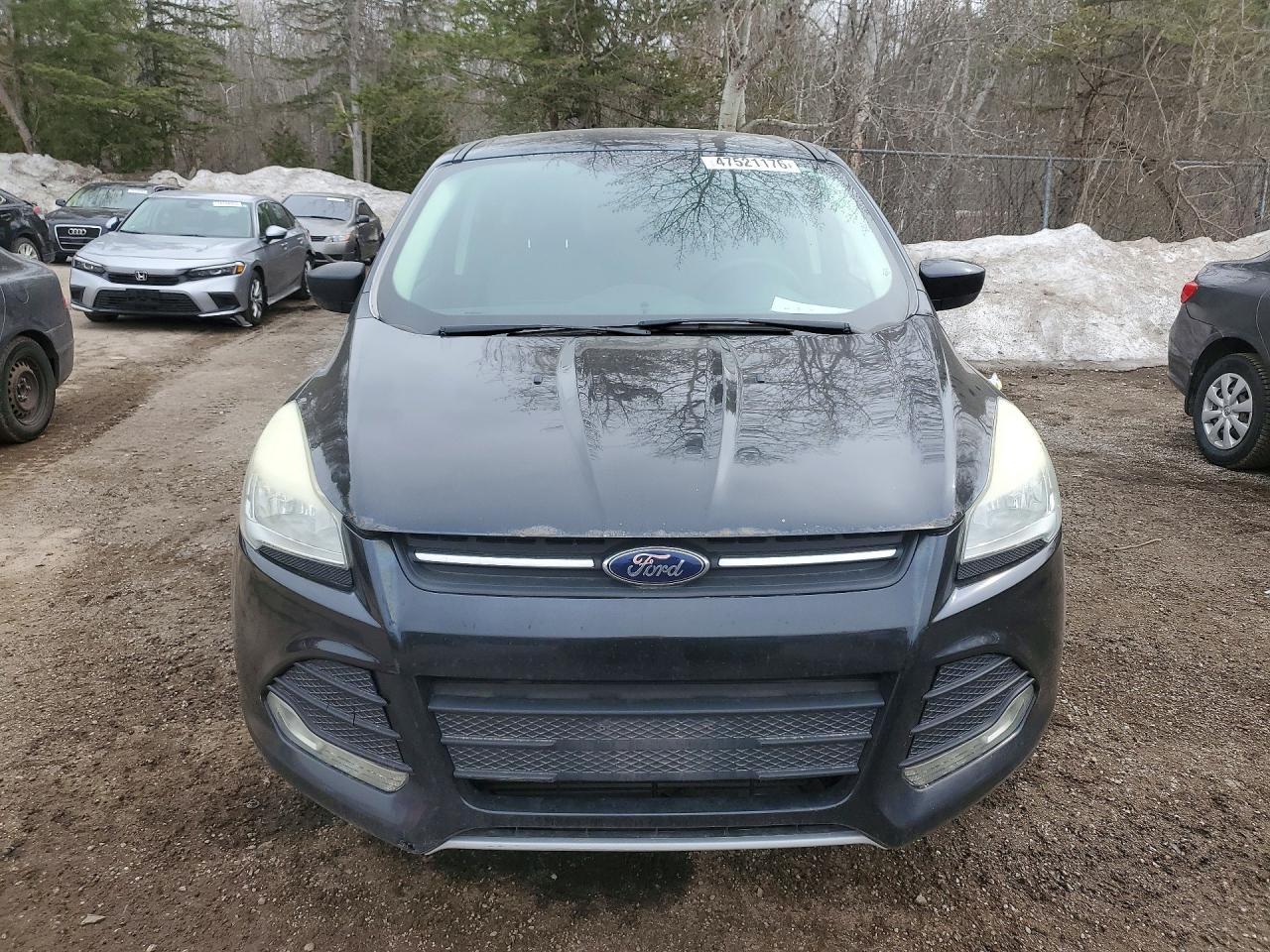 2014 Ford Escape Se Black vin: 1FMCU9G98EUD47386