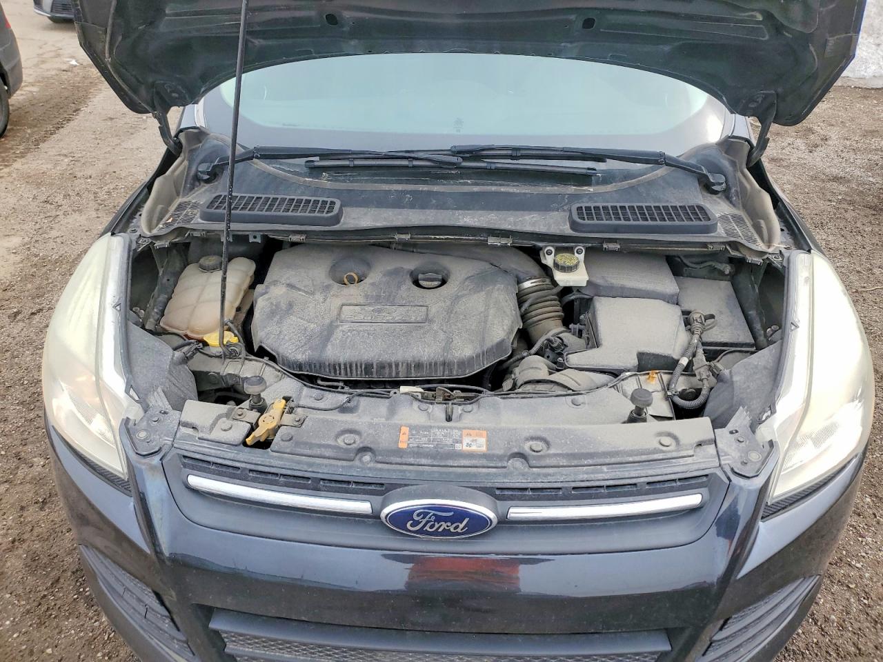 2014 Ford Escape Se Black vin: 1FMCU9G98EUD47386