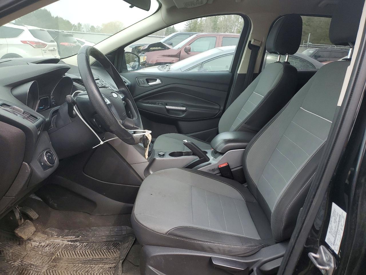 2014 Ford Escape Se Black vin: 1FMCU9G98EUD47386