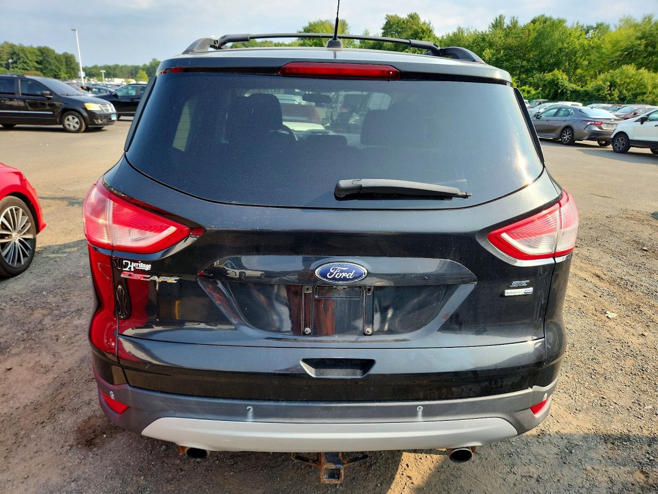 2014 Ford Escape Se Black vin: 1FMCU9G98EUE04749