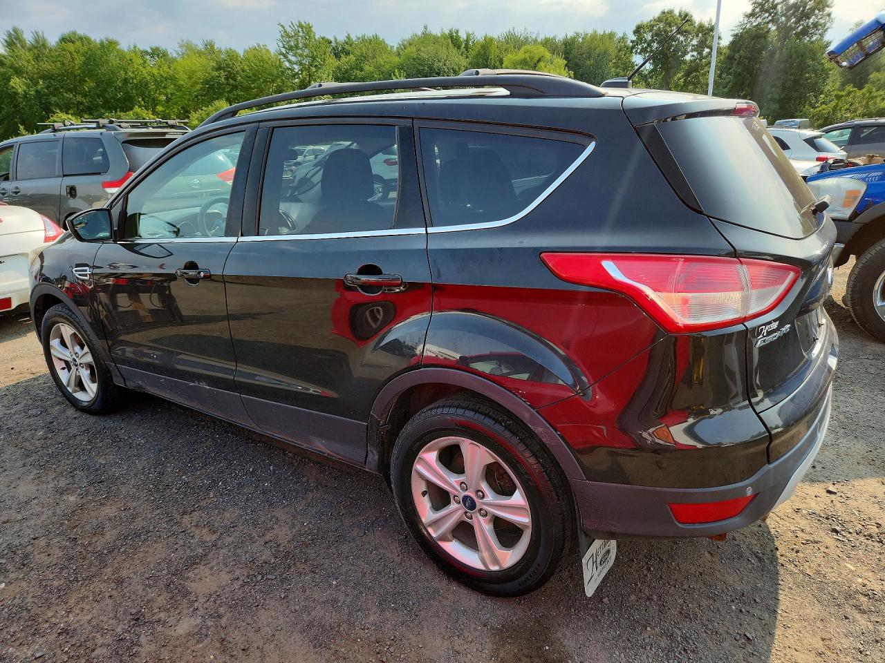 2014 Ford Escape Se Black vin: 1FMCU9G98EUE04749