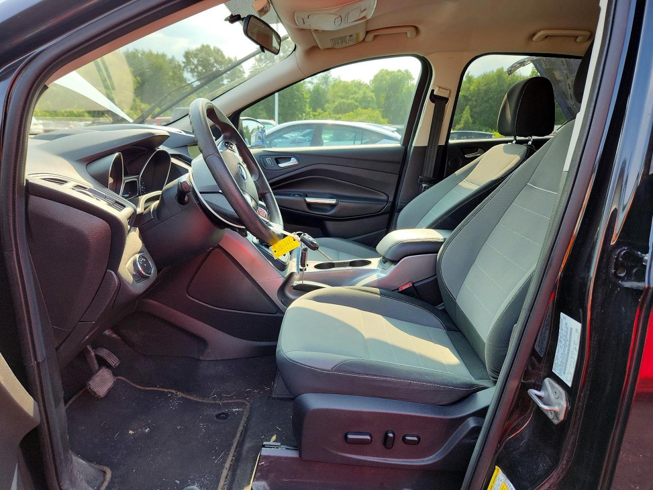 2014 Ford Escape Se Black vin: 1FMCU9G98EUE04749
