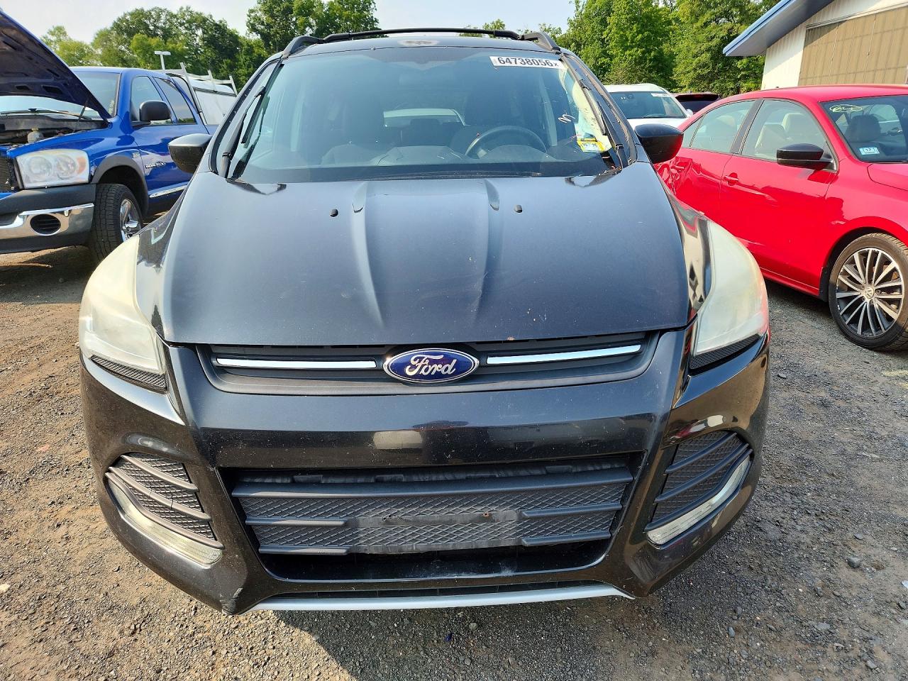 2014 Ford Escape Se Black vin: 1FMCU9G98EUE04749