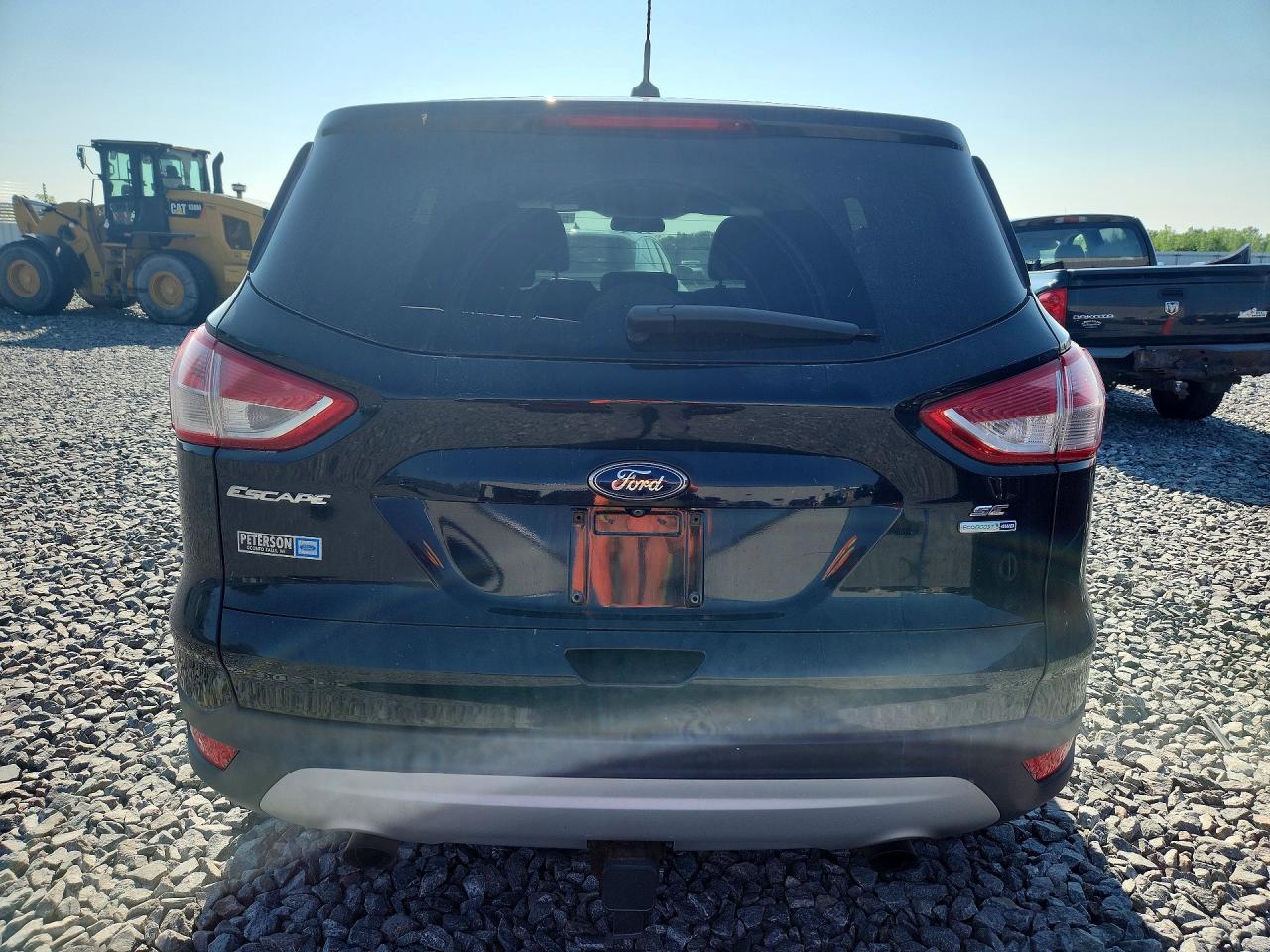 2014 Ford Escape Se Black vin: 1FMCU9G98EUE22510