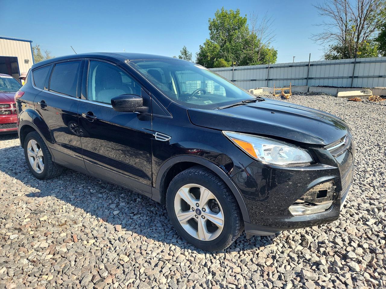2014 Ford Escape Se Black vin: 1FMCU9G98EUE22510