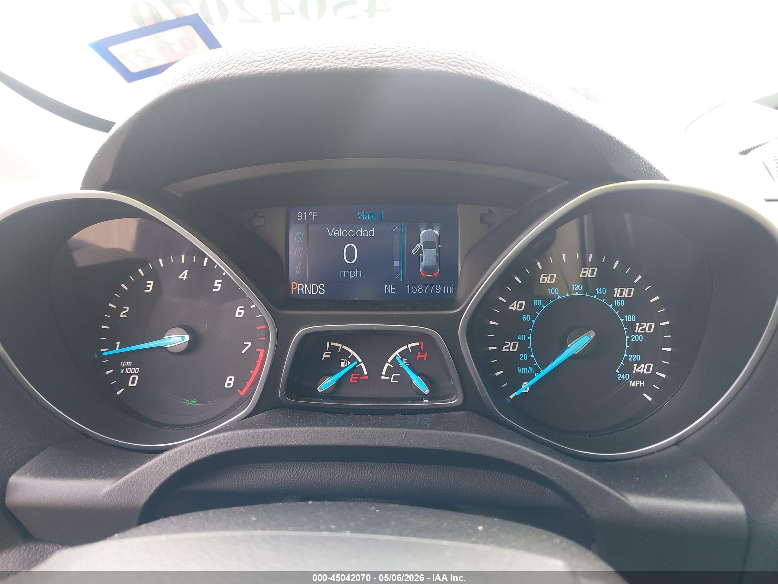 2015 Ford Escape Se Белый vin: 1FMCU9G98FUA19788