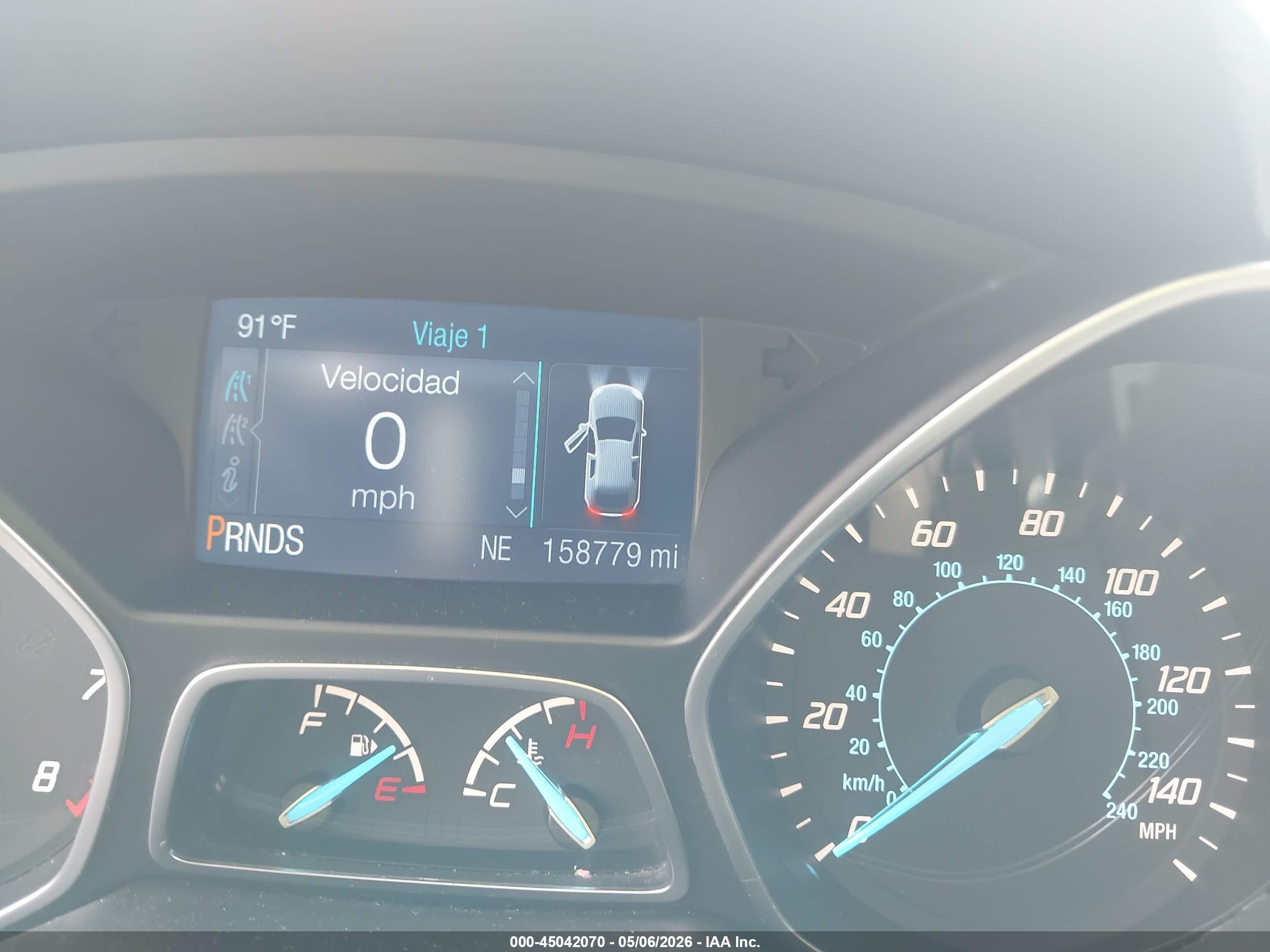 2015 Ford Escape Se Белый vin: 1FMCU9G98FUA19788