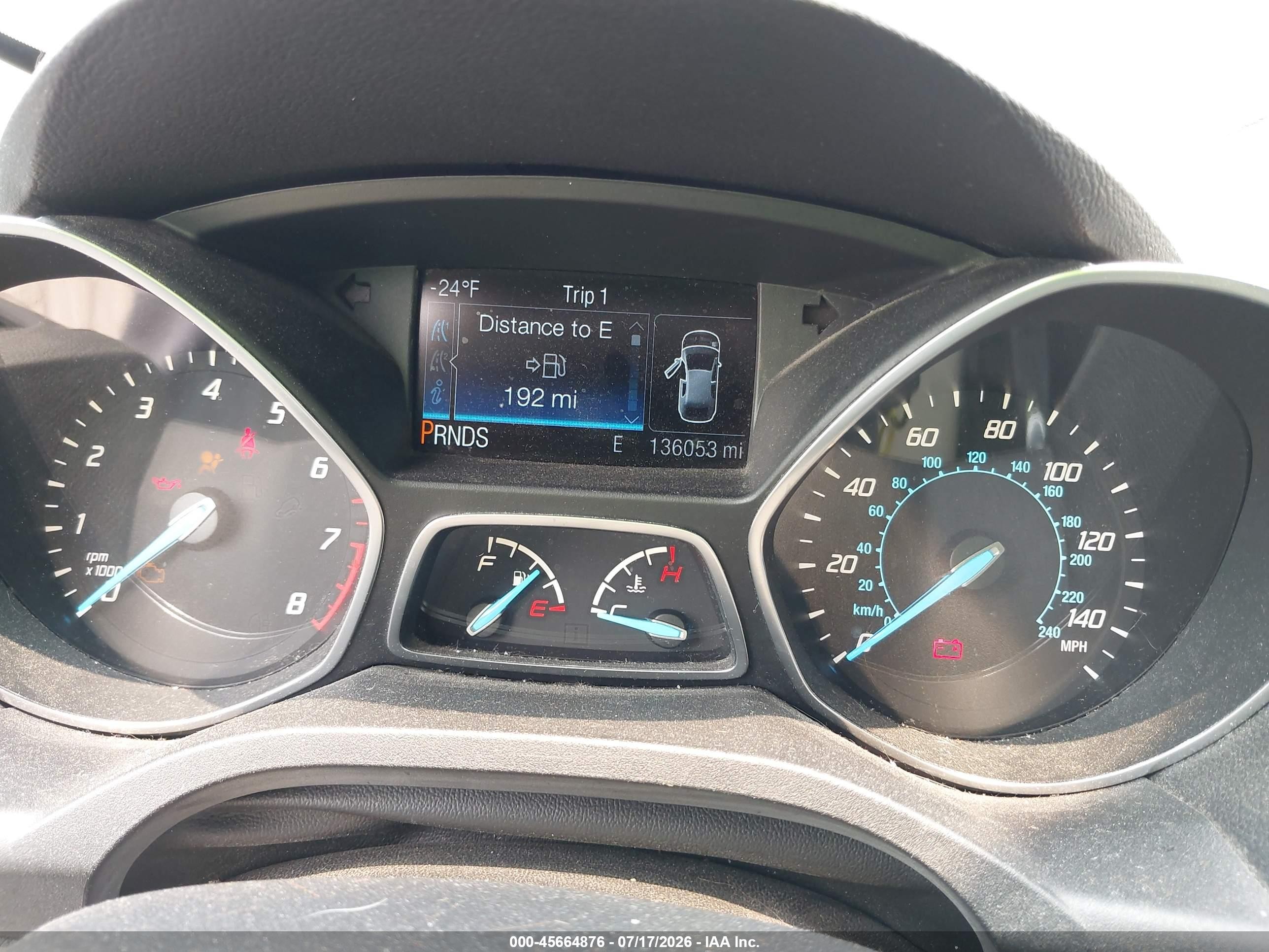 2015 Ford Escape Se Gray vin: 1FMCU9G98FUA48370