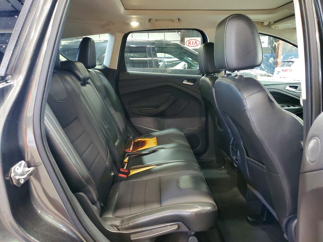 2015 Ford Escape Se Gray vin: 1FMCU9G98FUA56517