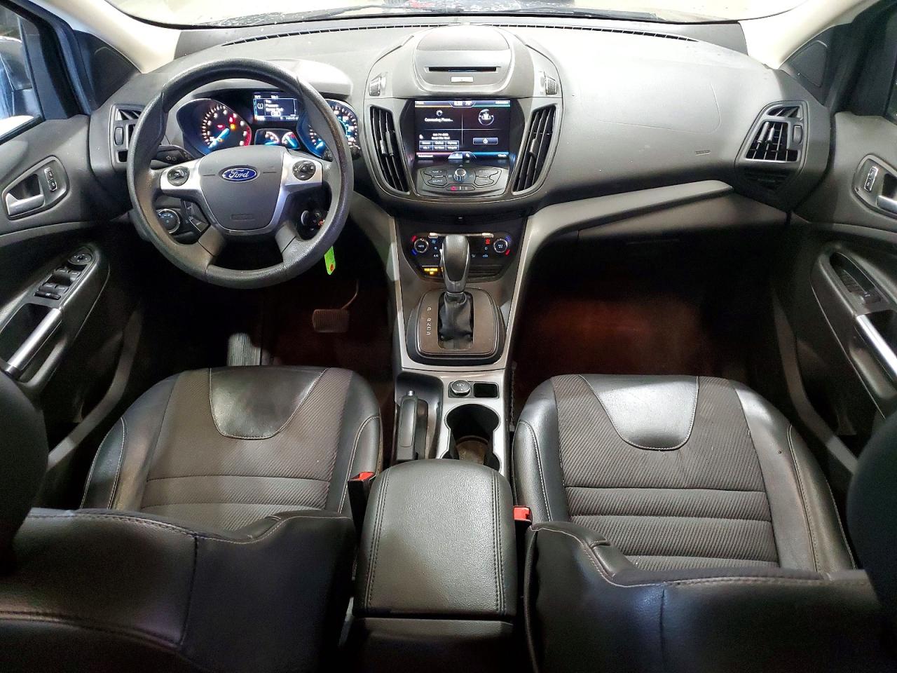 2015 Ford Escape Se Gray vin: 1FMCU9G98FUA56517